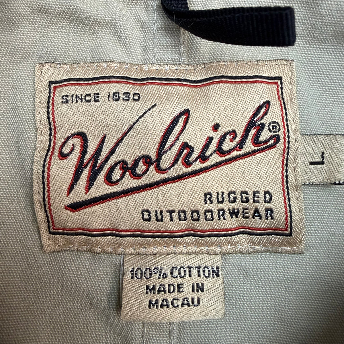 Vintage Woolrich Chore Jacket Beige