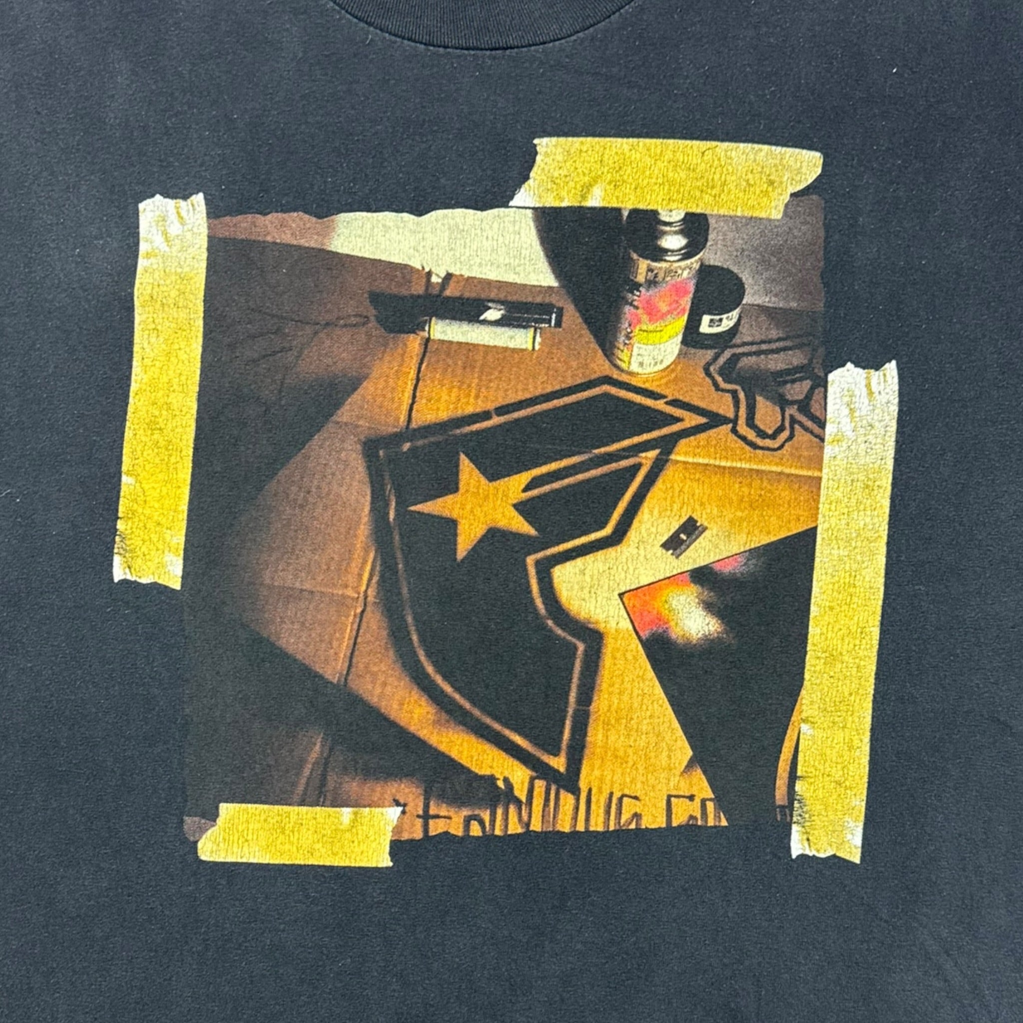 Vintage Y2K Famous Stars & Straps F Logo T-Shirt