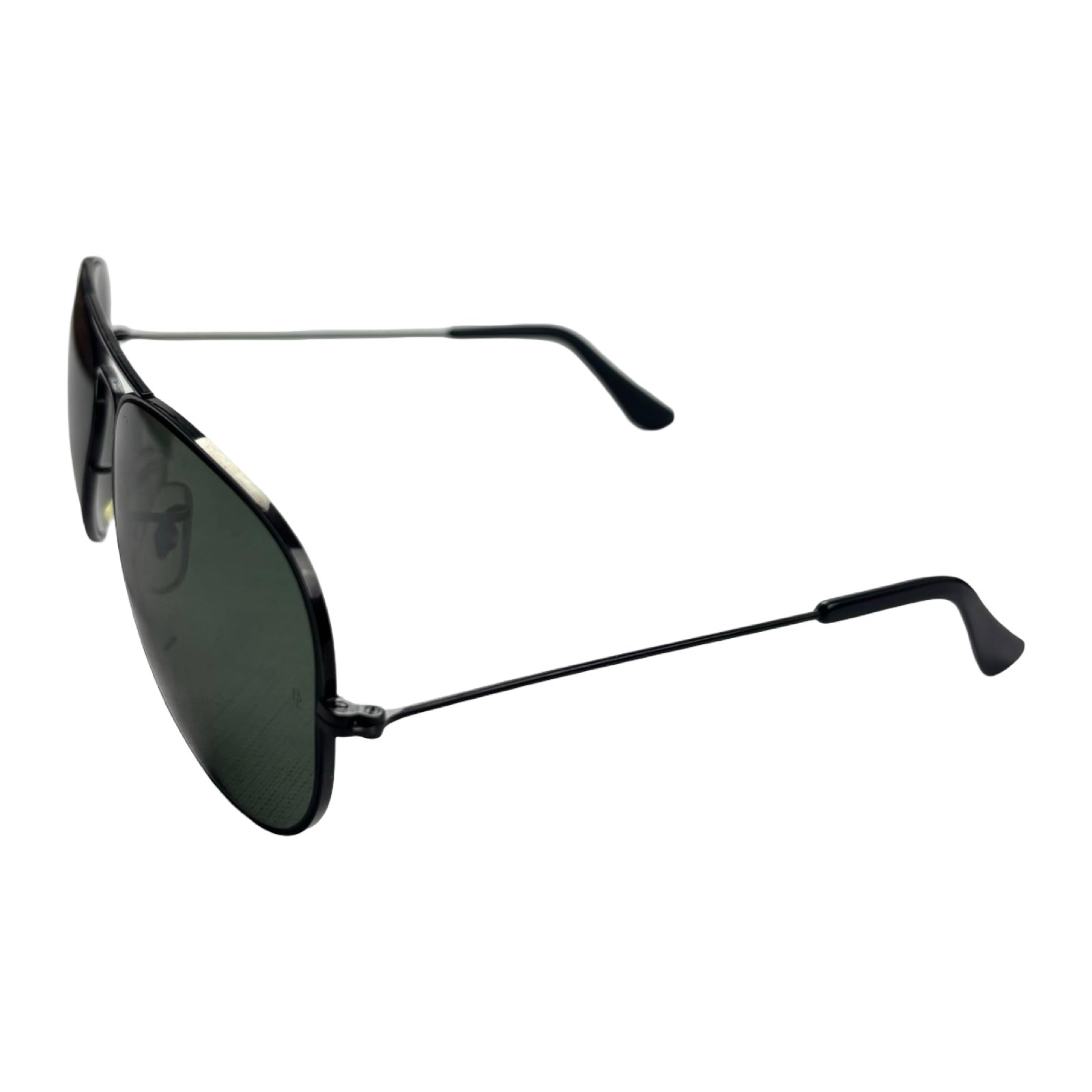 Vintage B&L Ray-Ban Aviator G-15 Green Lenses Classic Gunmetal Frame Sunglasses