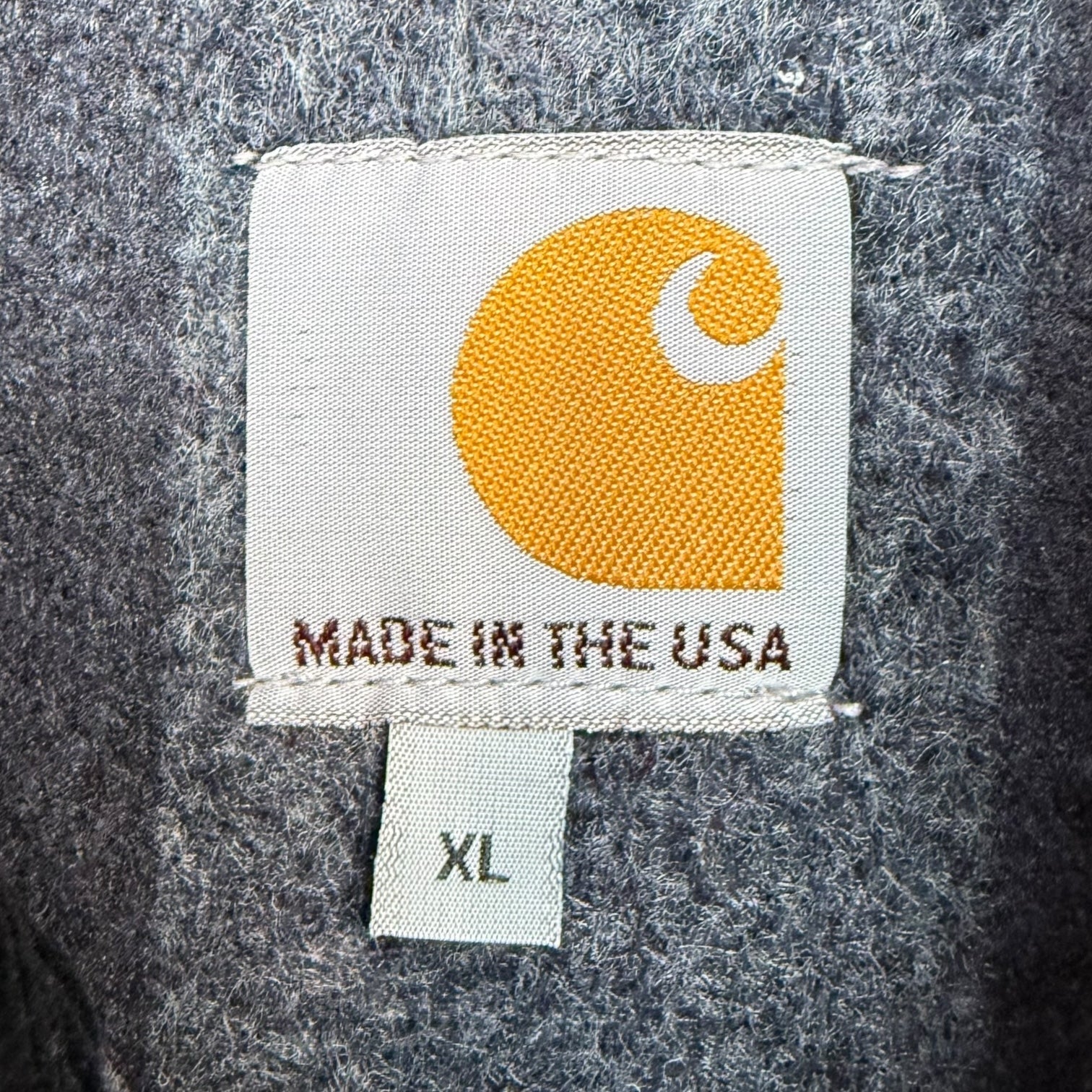 Vintage Carhartt Detroit Blanket Lined Jacket Black