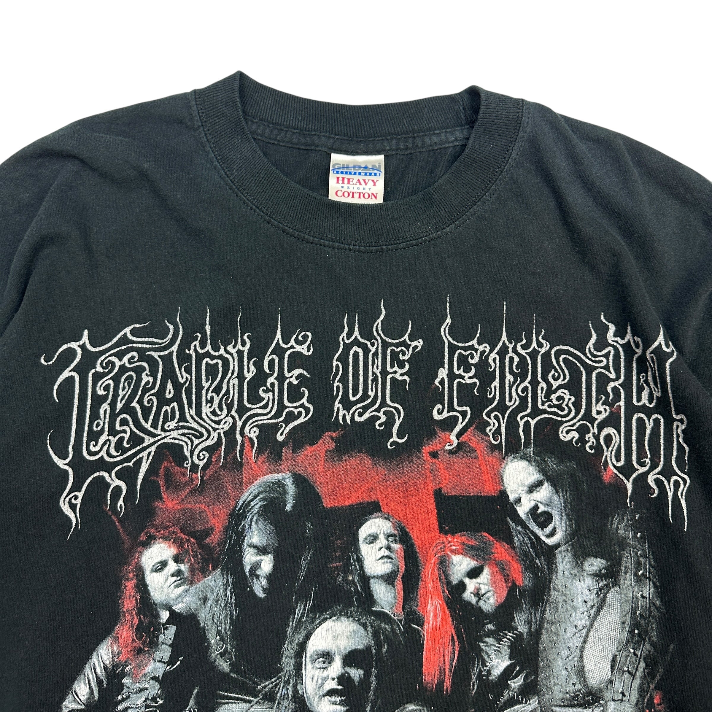 2004 Cradle of Filth Swansongs for a Nation Long sleeve Tee