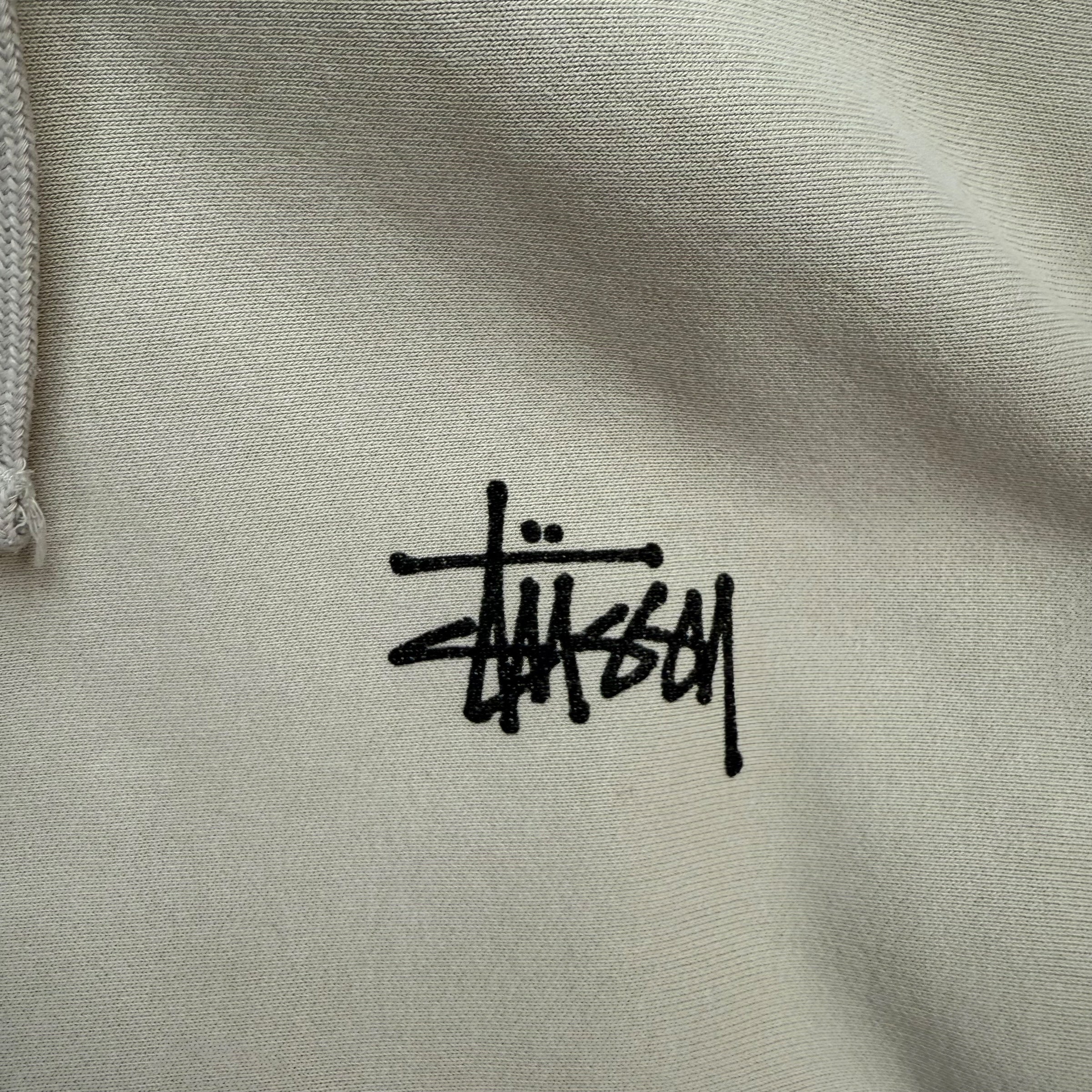 Stussy Basic Hoodie Putty