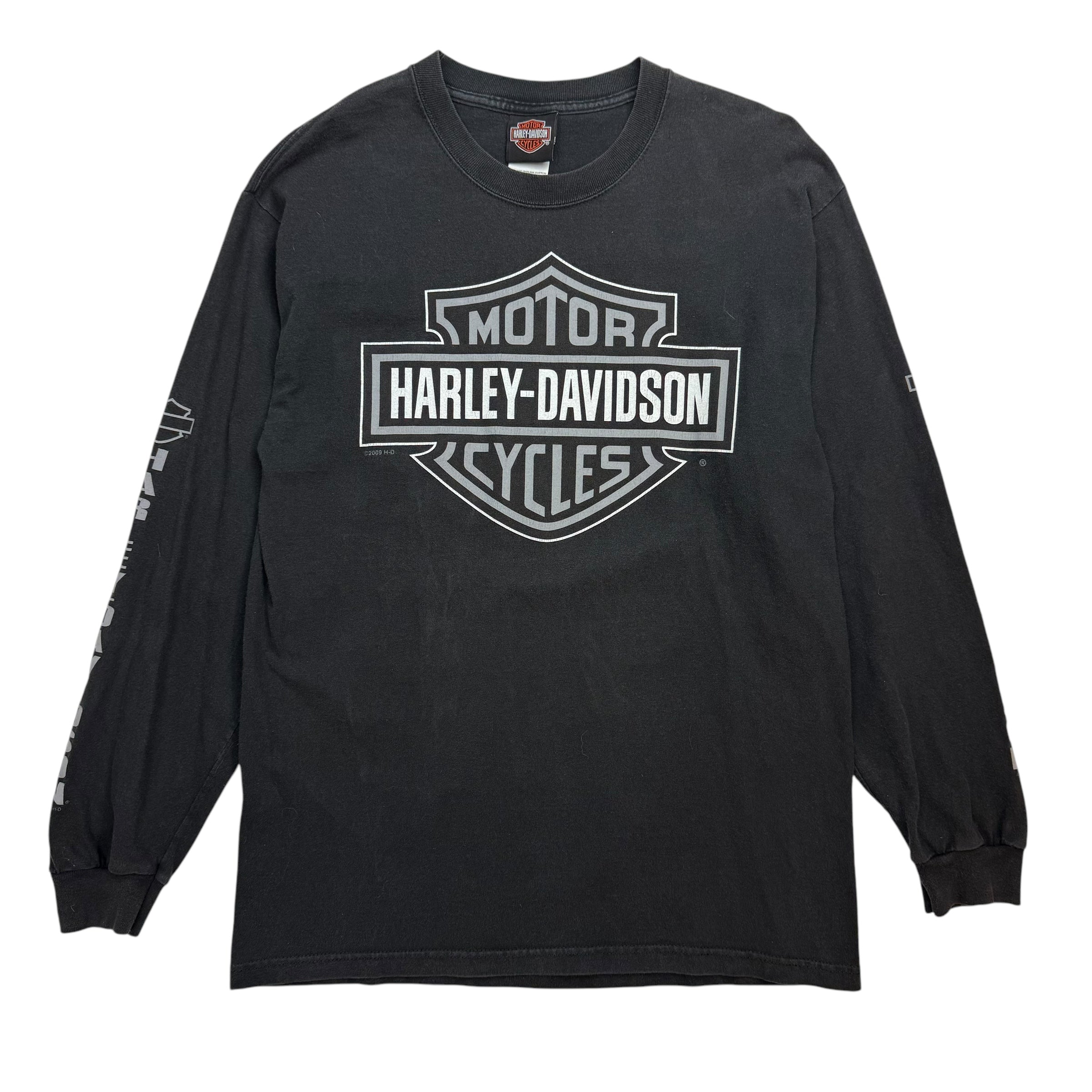 Vintage Harley Davidson Of Yorkton L/S Tee Black