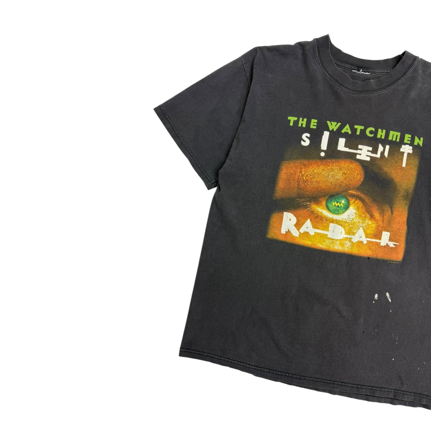 Vintage The Watchmen Silent Radar T-Shirt Black