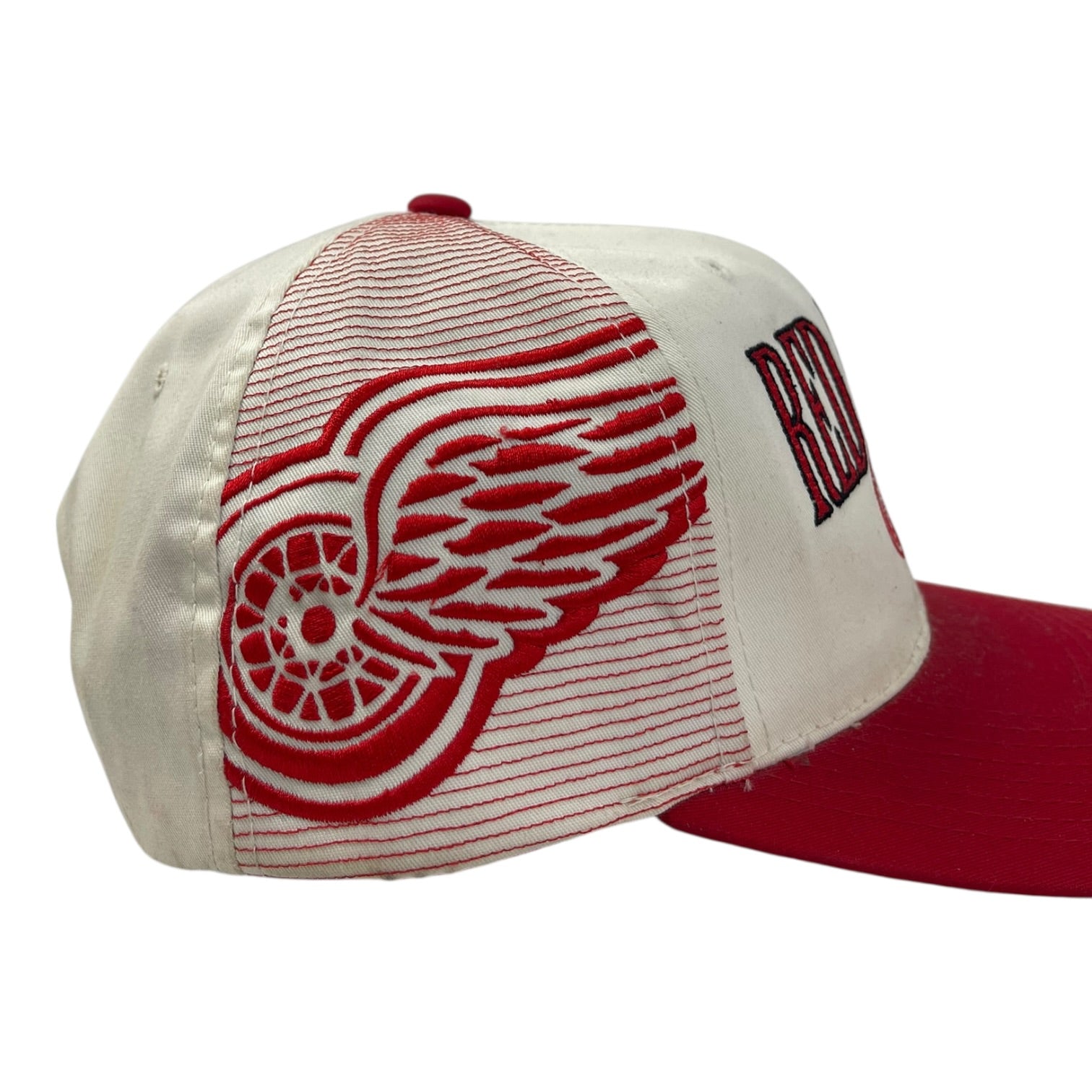Vintage Detroit Red Wings Laser Sports Specialties Hat