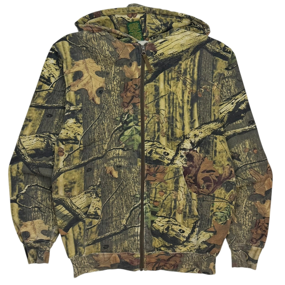 Vintage RealTree Zip Up Hoodie Camo