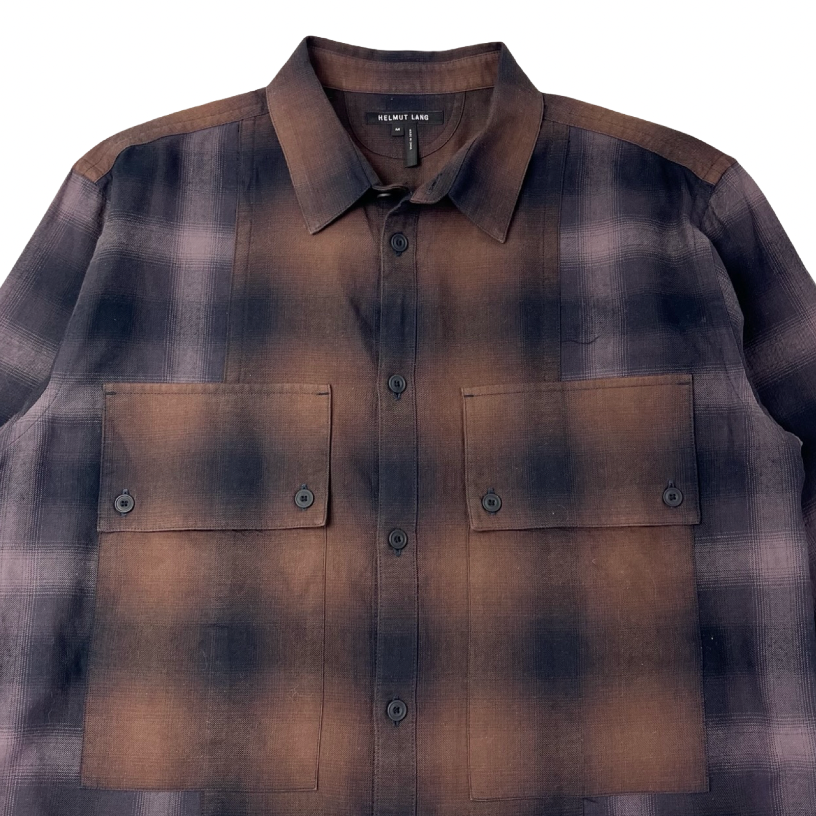 Helmut Lang Shadow Plaid Shirt