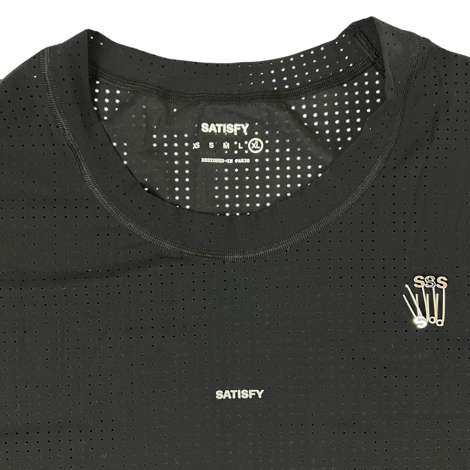Satisfy Space-O T-Shirt Black