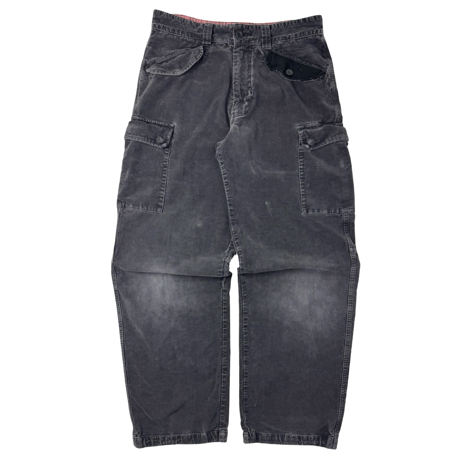 Vintage Y2K Triple Five Soul Cargo Bottoms Black