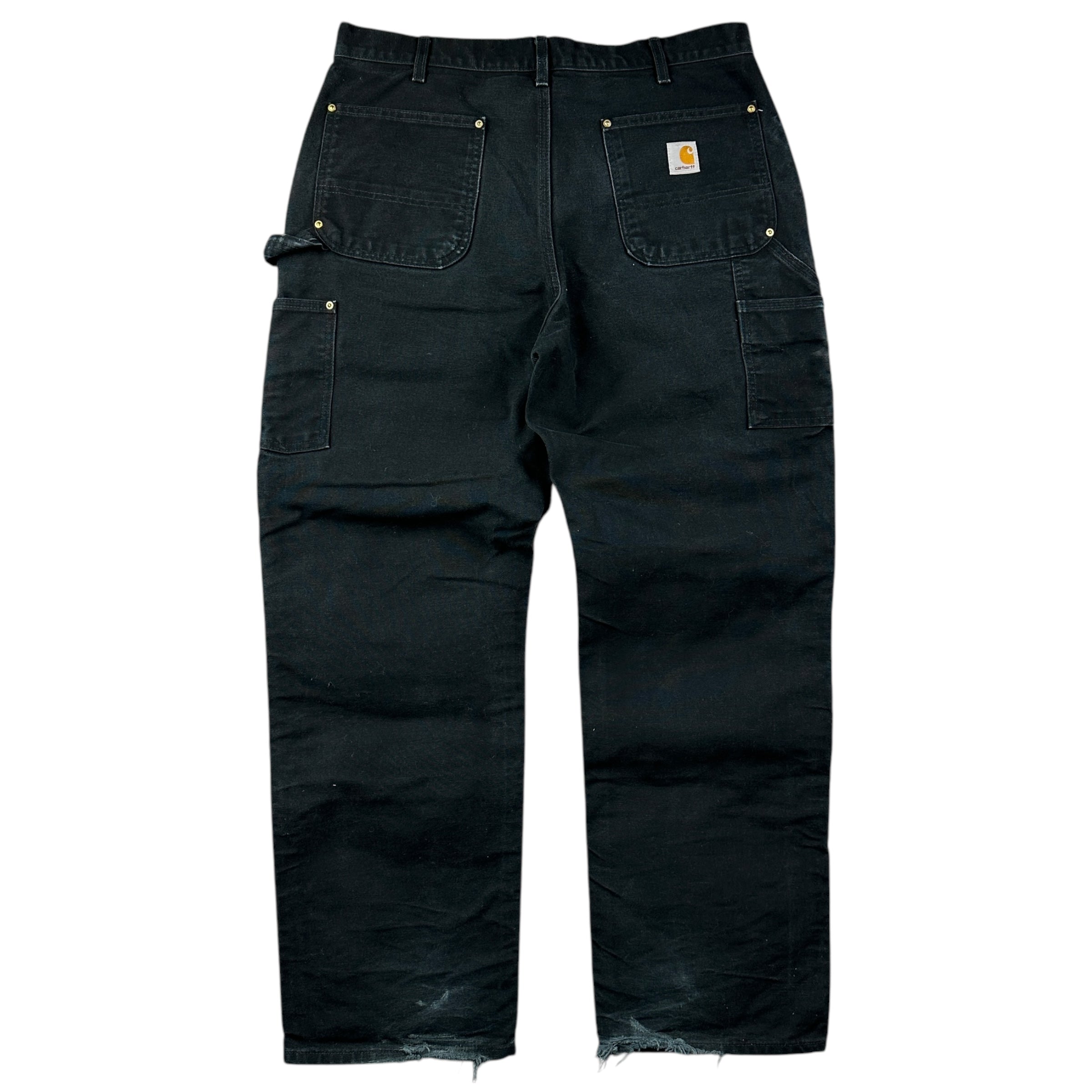 Vintage Carhartt Double Knees Pants Black