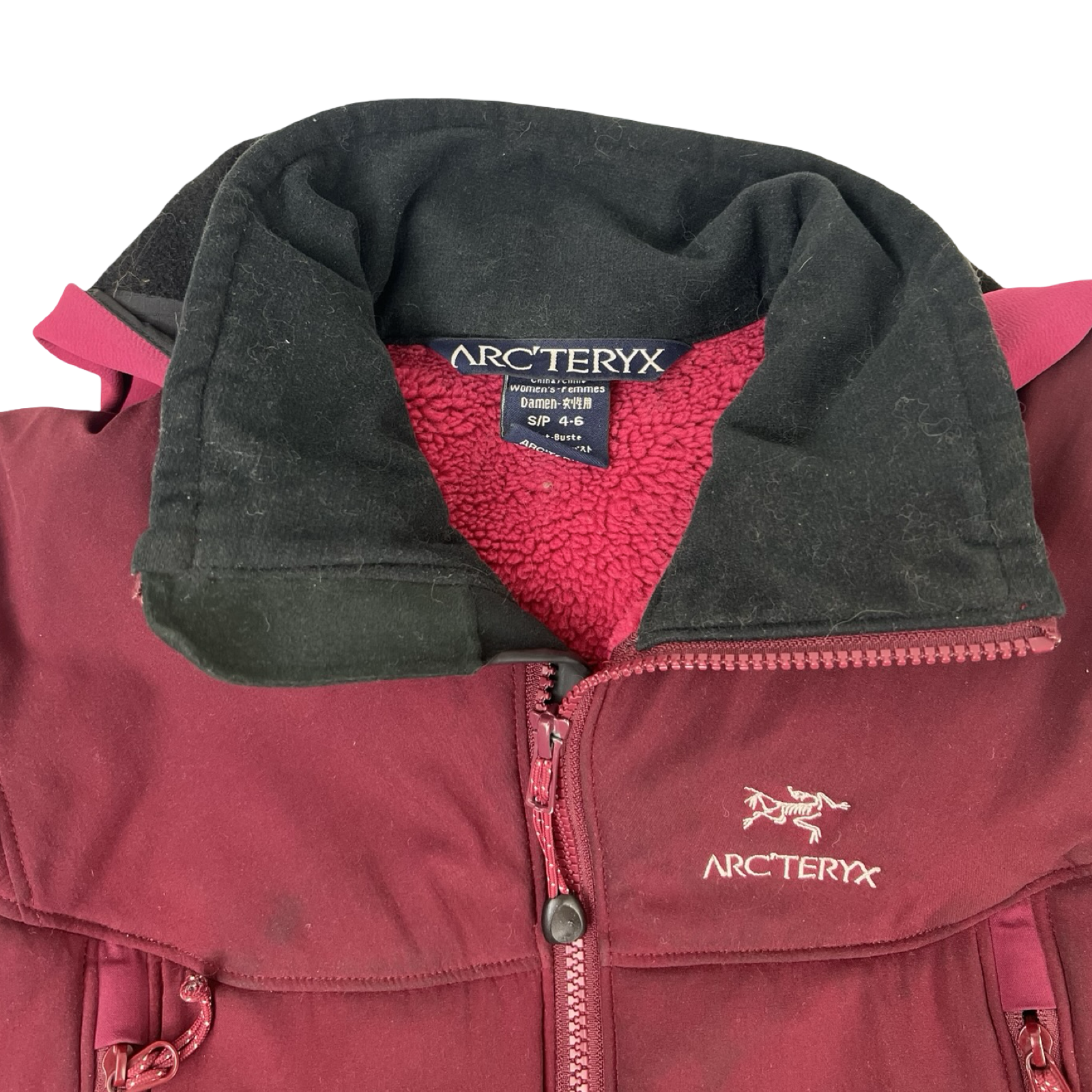 (W) Vintage Arc'teryx Gamma SV Hoody Jacket Pink