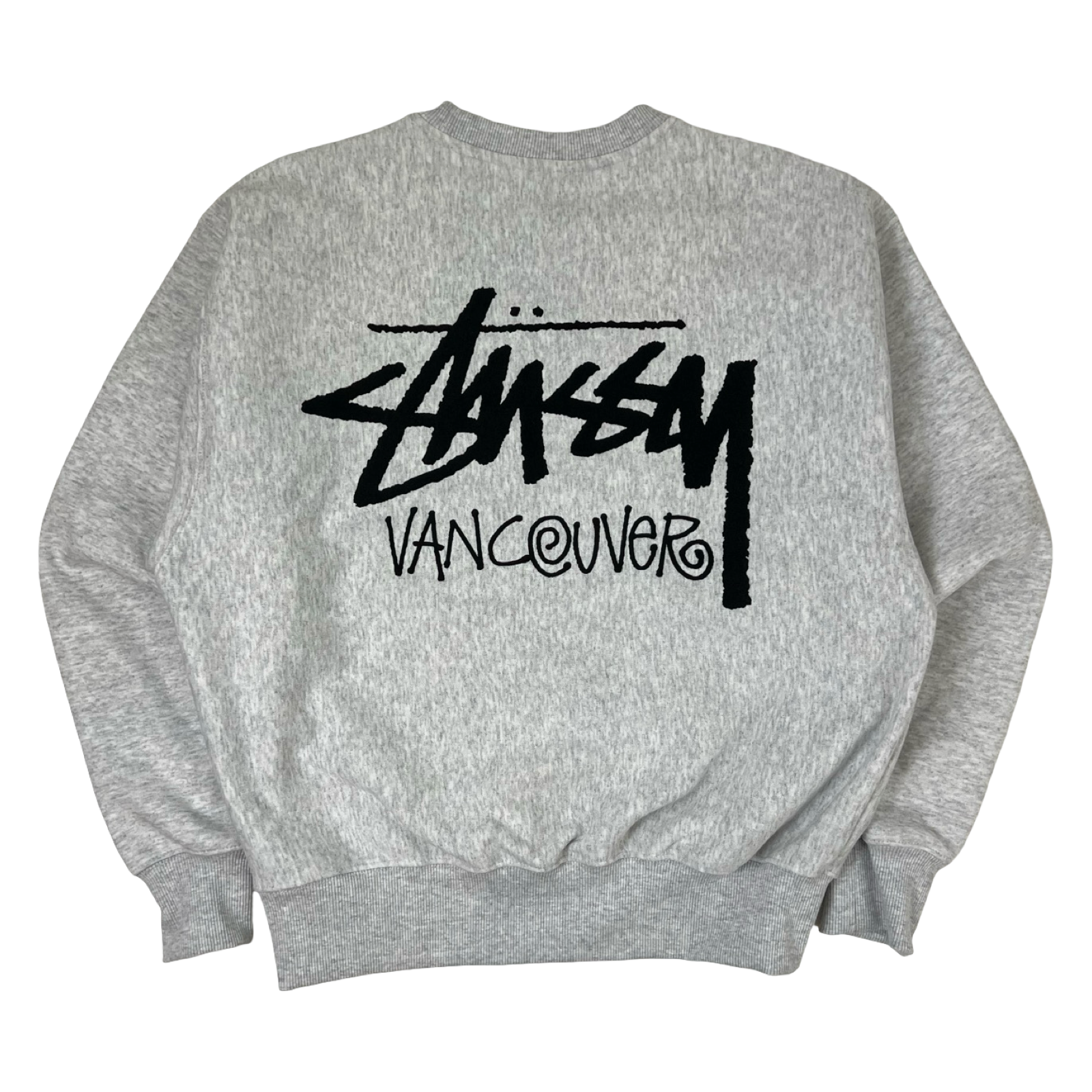 Stussy Vancouver Chapter Crewneck Grey