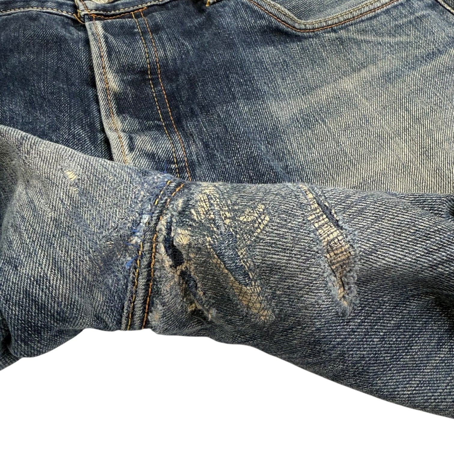 Vintage Evisu No.3 Denim Pants Dark Wash