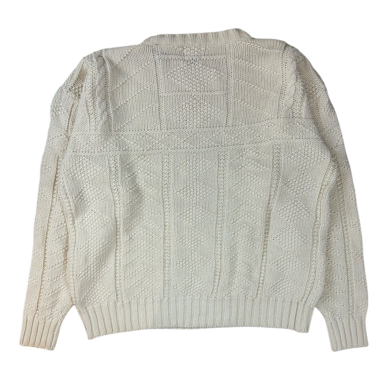 Vintage Gap Cotton Knit Seeater Cream