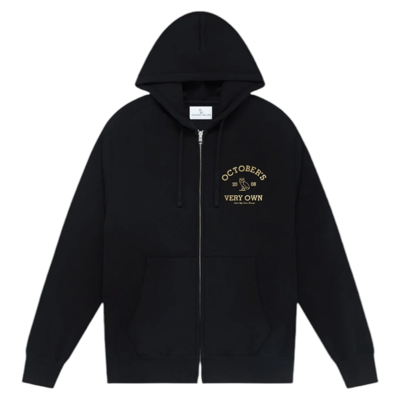 OVO Collegiate Full-Zip Hoodie Black