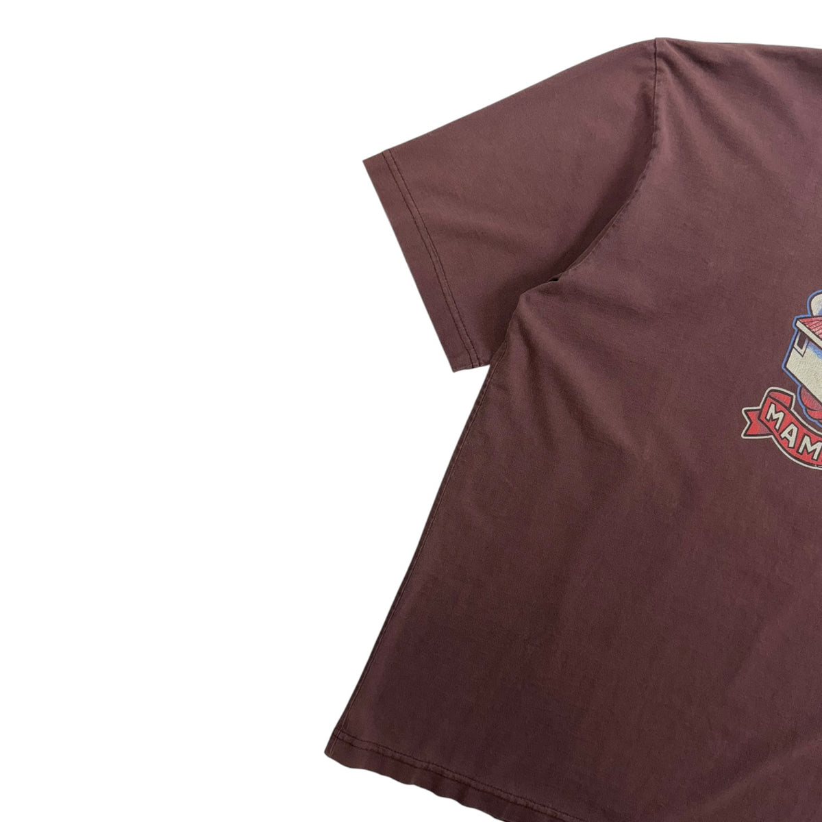 Vintage Mambo Jesus Faith T-Shirt Brown