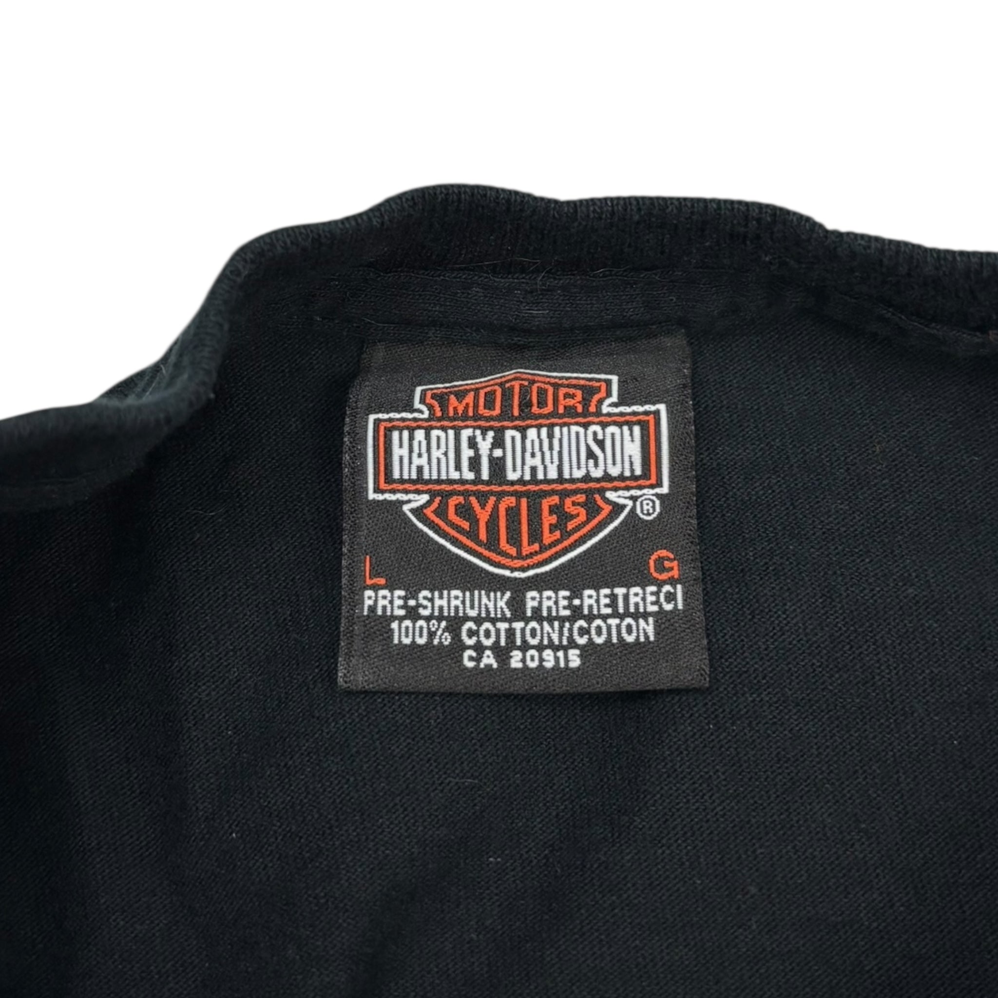2005 Harley Davidson Sarnia, OT T-Shirt Black