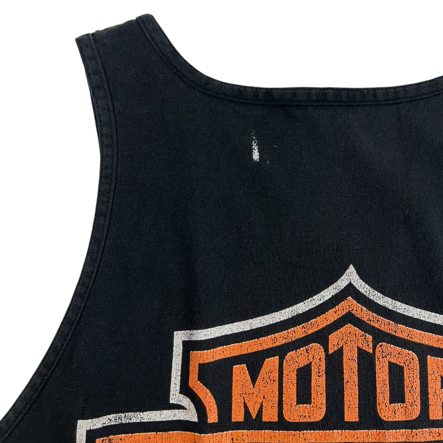 Vintage Harley-Davidson Cotton Tank Top Black