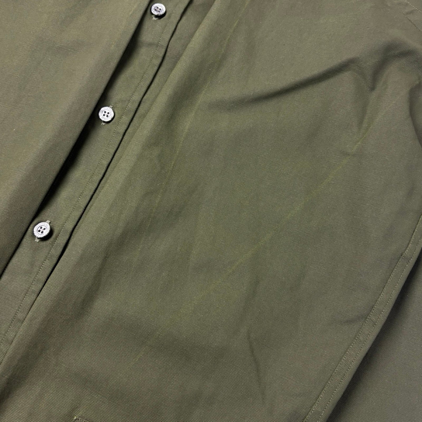 Valentino Jeans Button-Down Olive Green