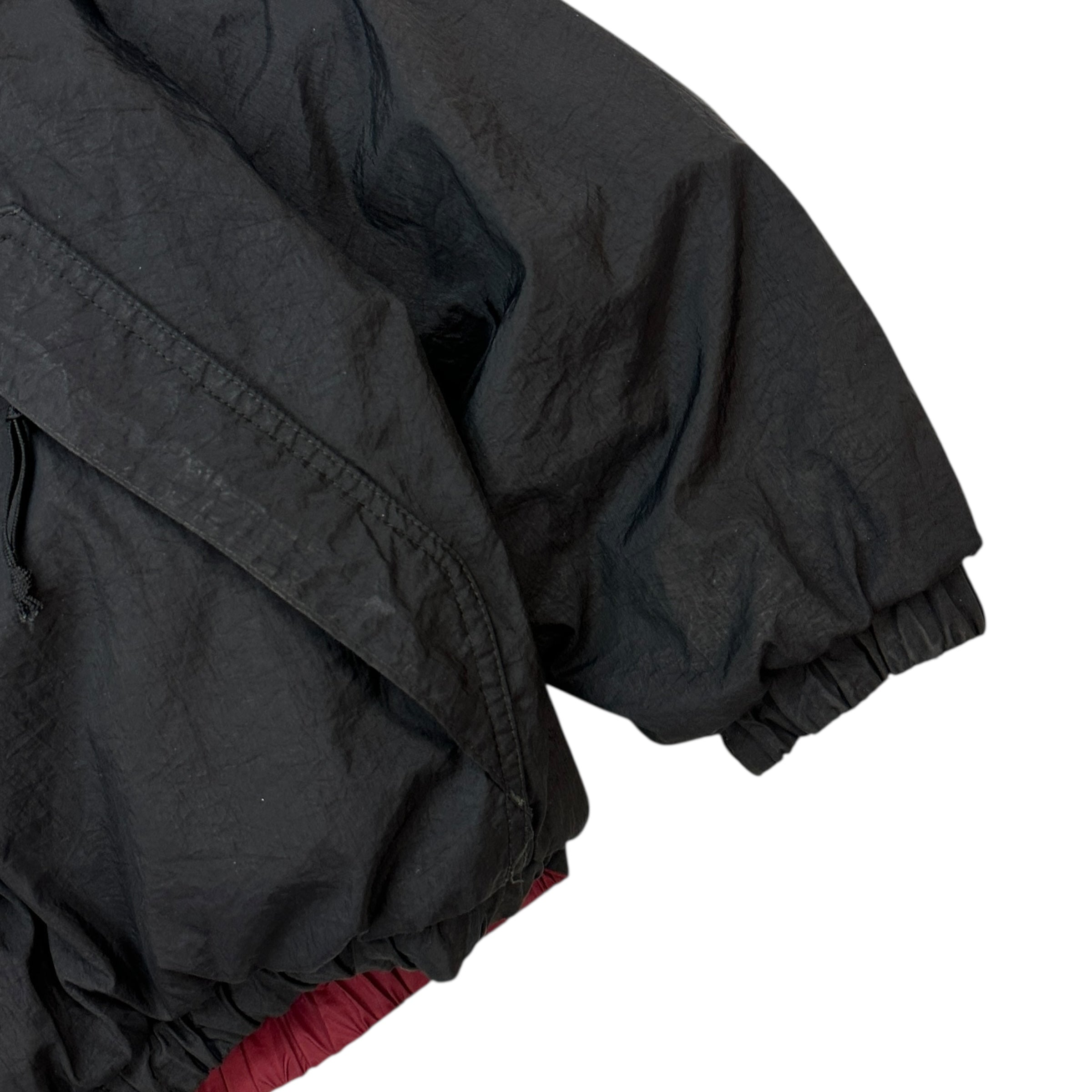 Vintage Nike Reversible Bomber Jacket Maroon/Black