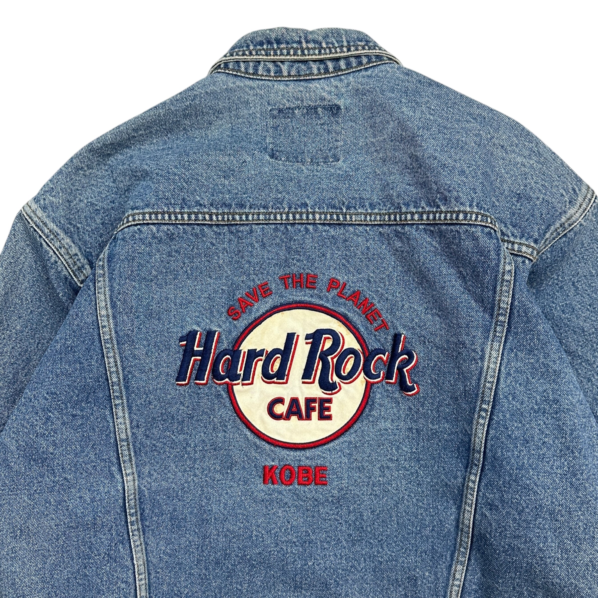 Vintage Hard Rock Cafe Kobe Denim Jacket