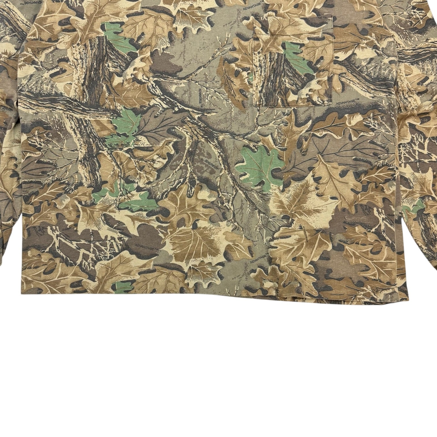 Vintage Advantage L/S Tee Camo