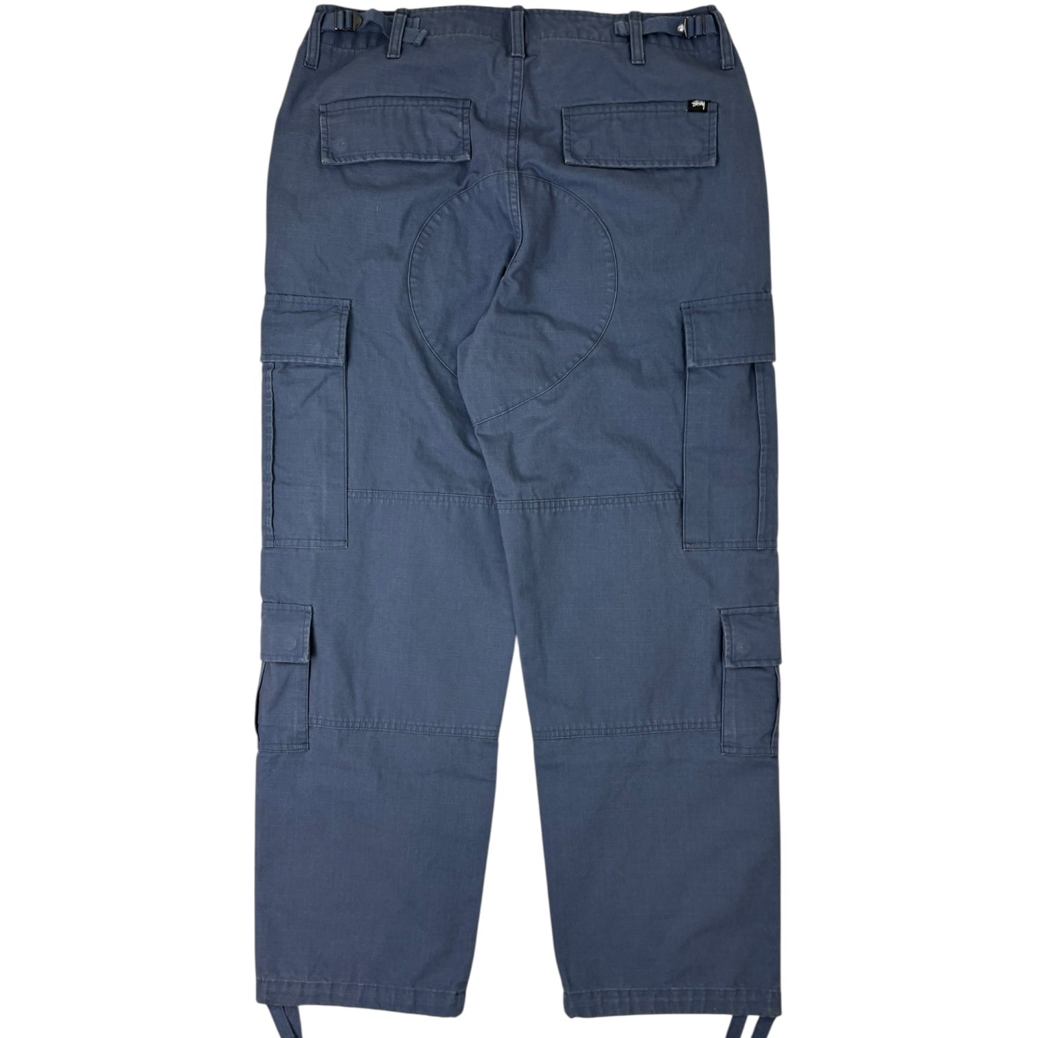 Stussy Ripstop Surplus Cargo Pant Washed Blue