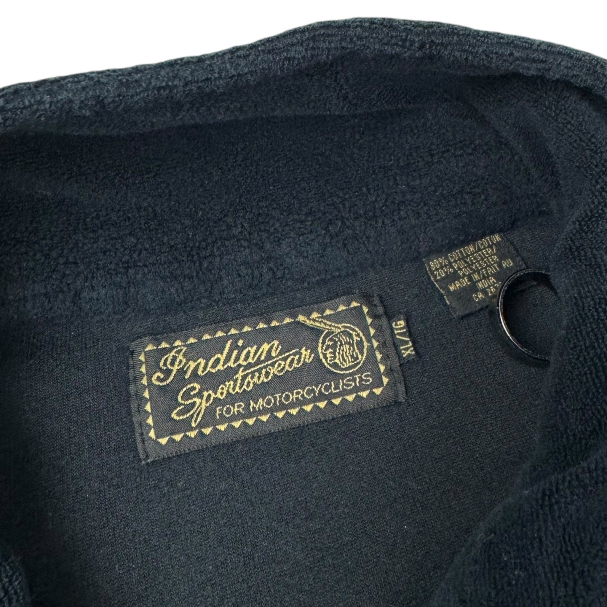 Vintage Indian Motorcycles Quarter Zip Sweater