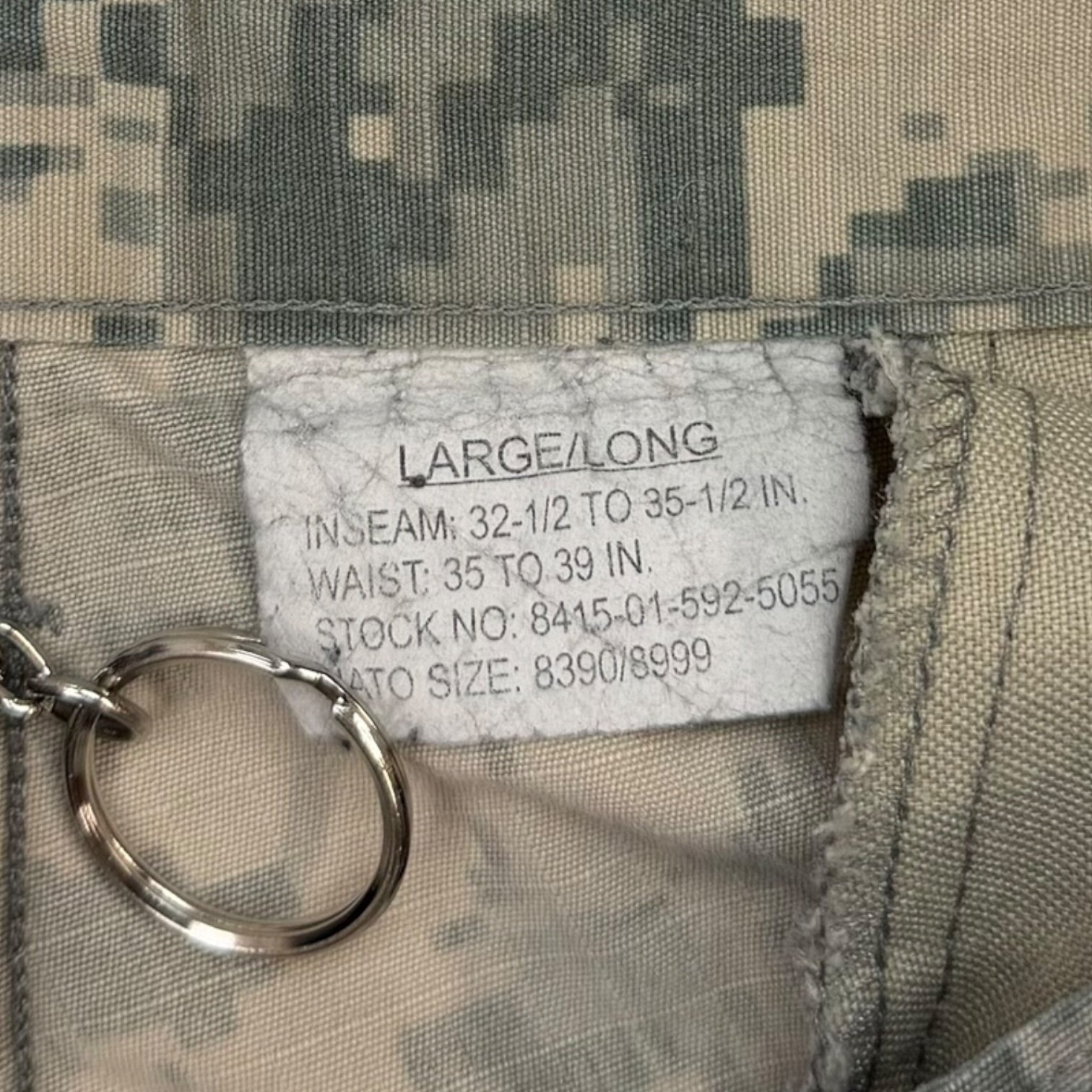 Vintage US Army Cargo Pants Digi Camo