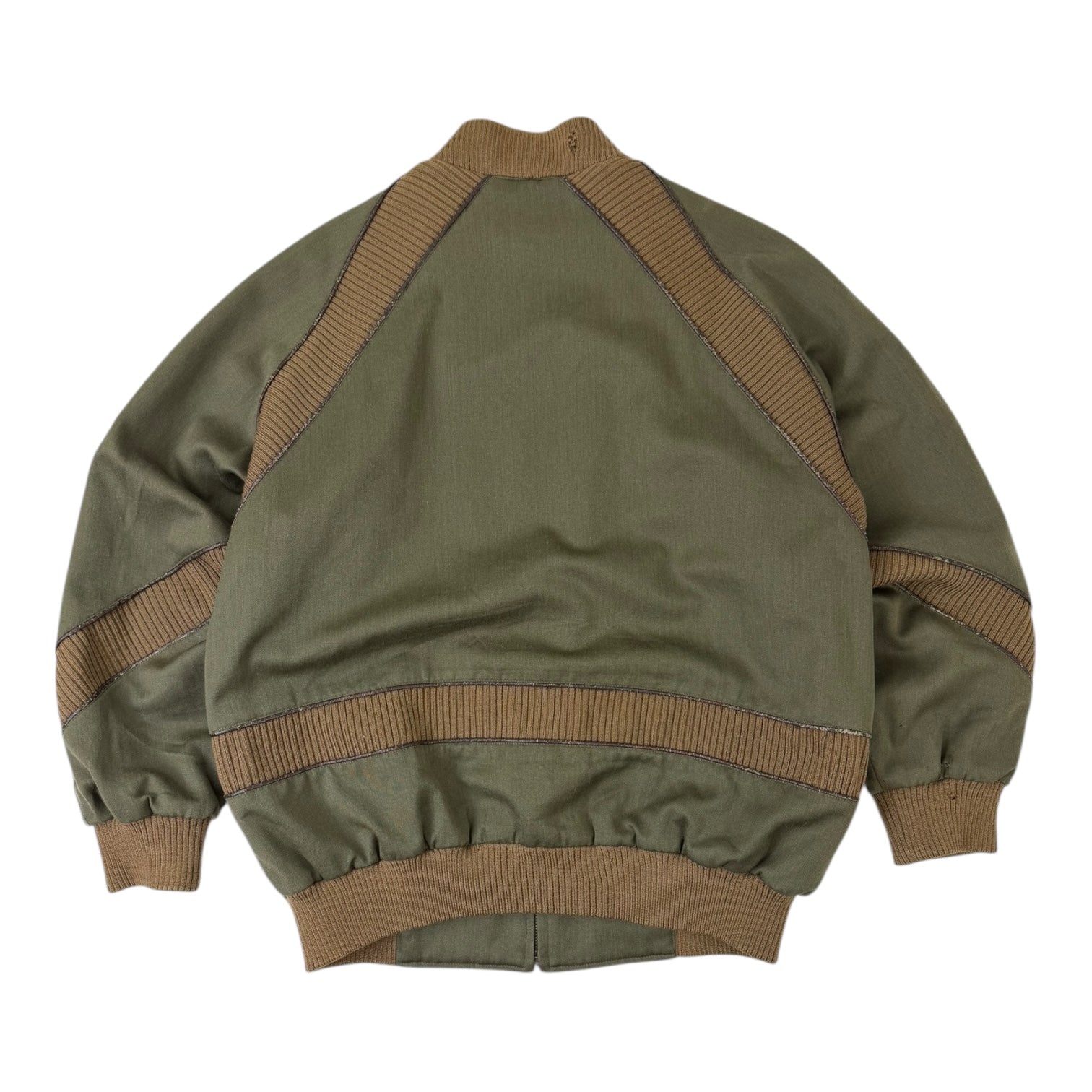 Vintage Celine Paris Bomber Jacket Green