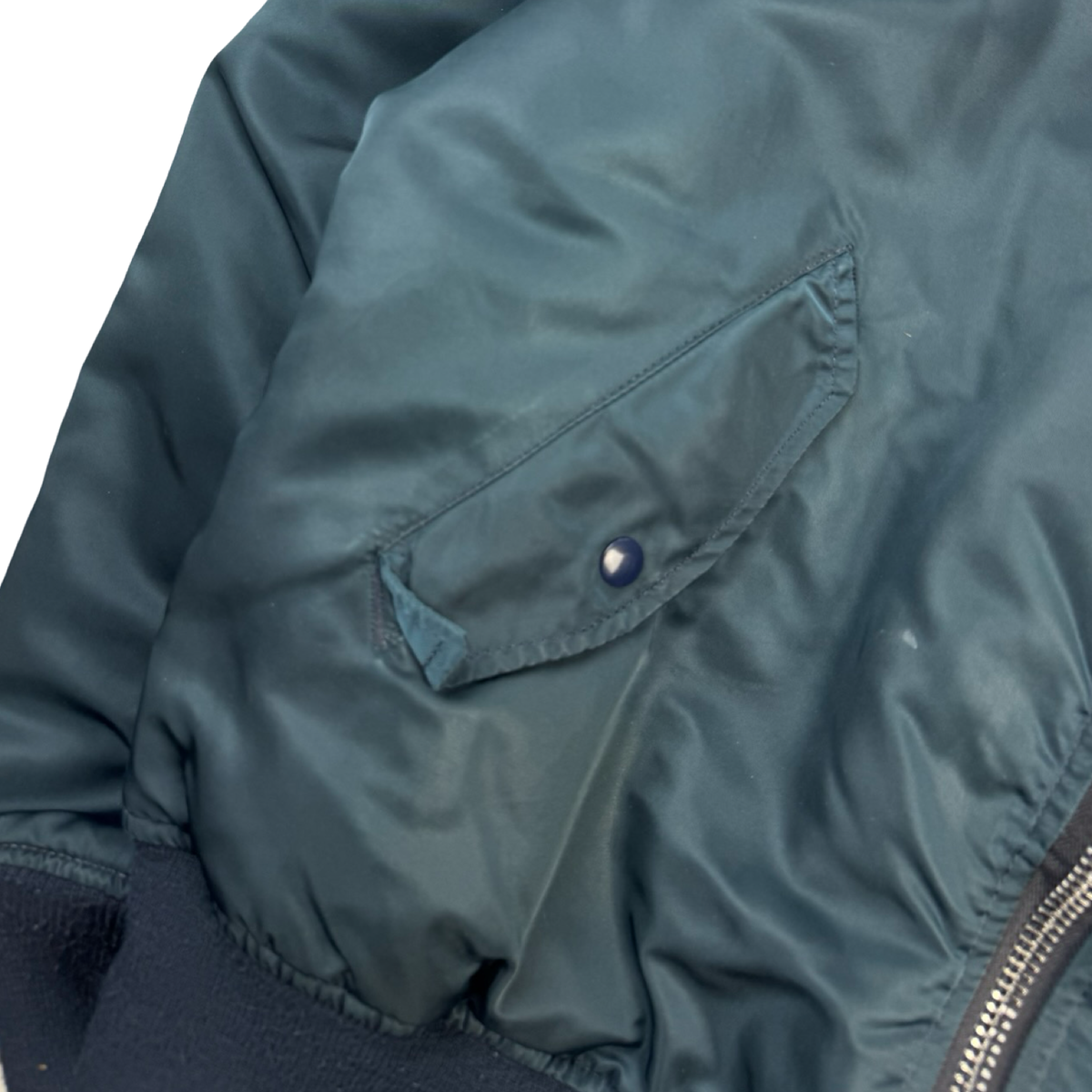 Vintage Alpha Industries Bomber Jacket Navy