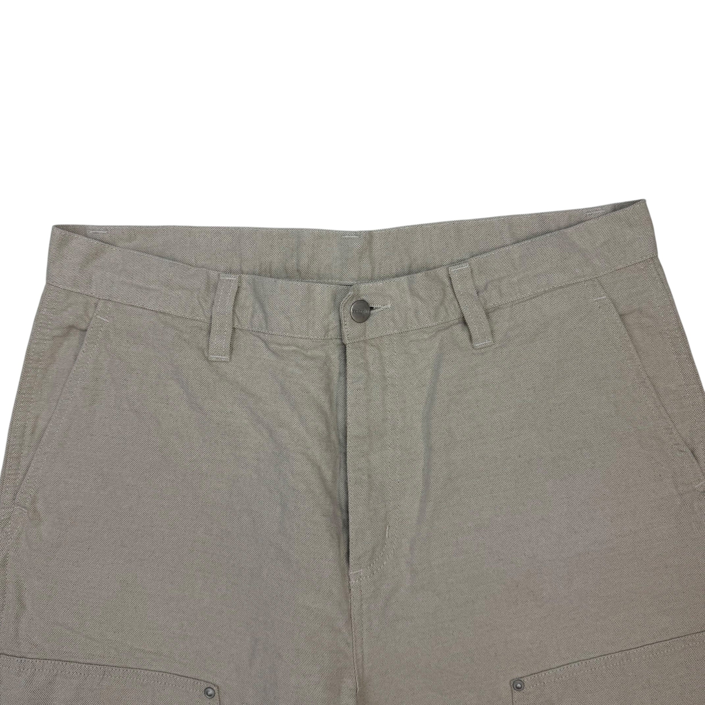 Carhartt WIP Walter Linen Double Knee Pant Beige