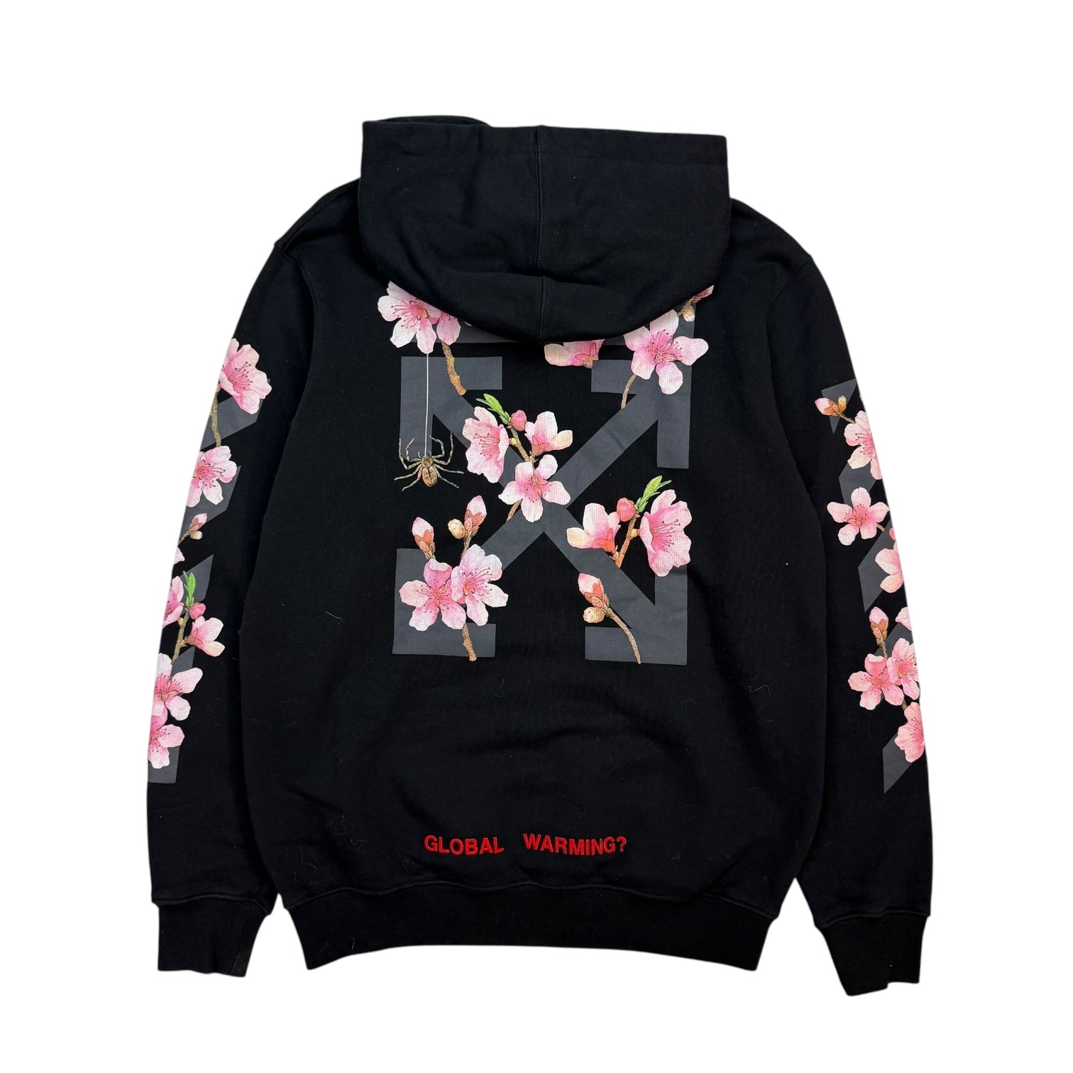 Off-White Global Warming Hoodie Black