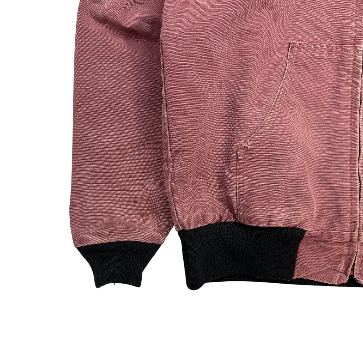 Vintage Carhartt Aztec Active Jacket Faded Maroon