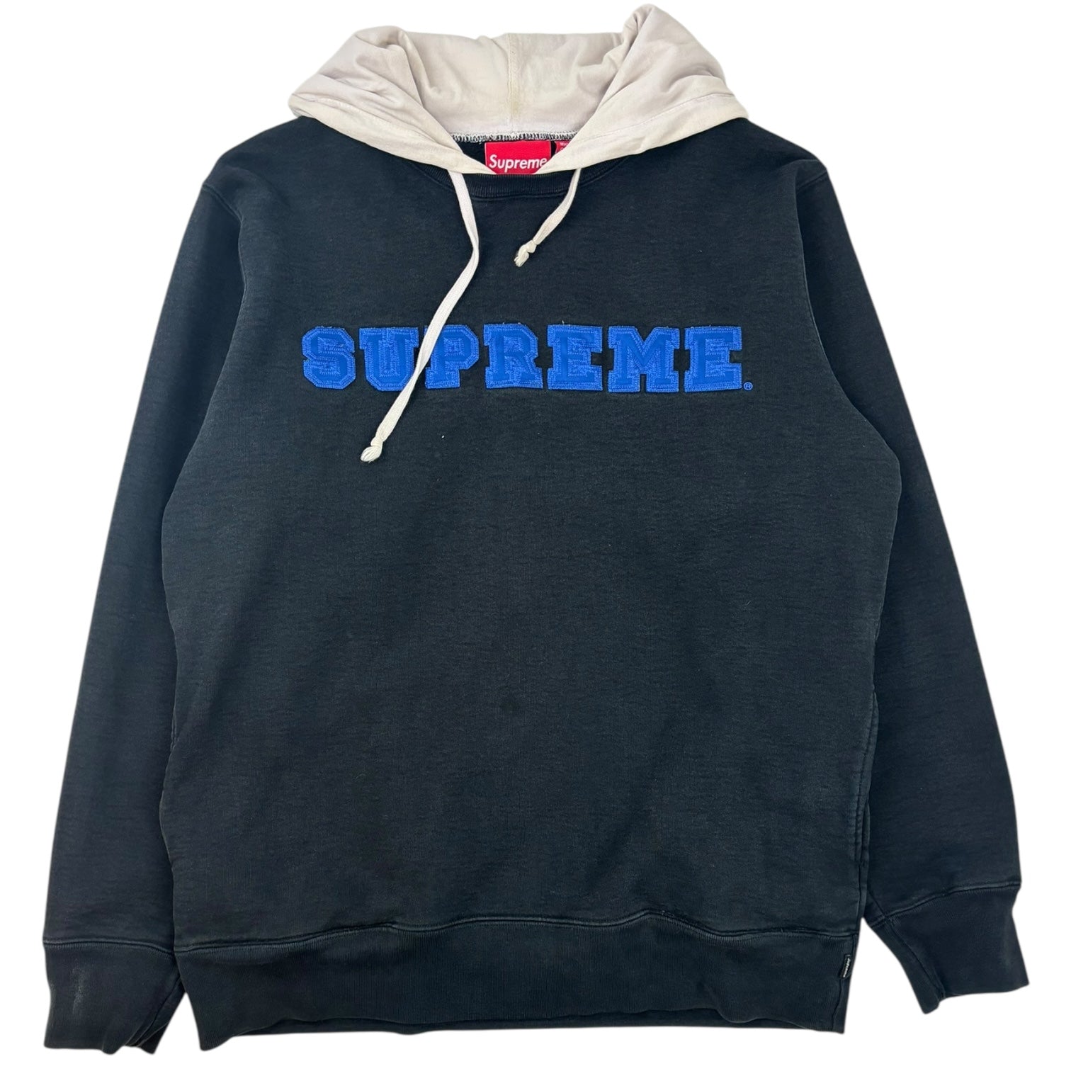 Supreme SS14 Hooded Crewneck Black