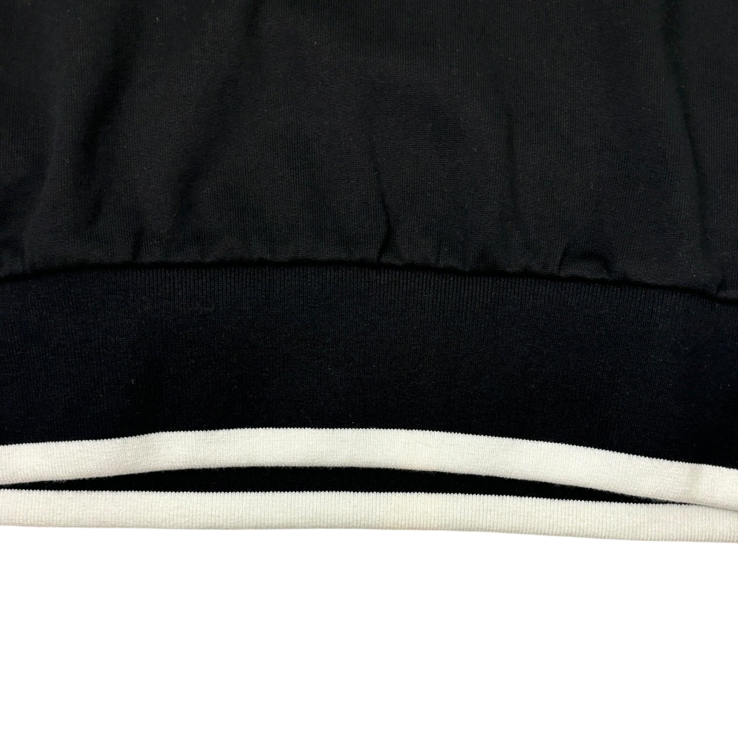 Dolce & Gabbana “King” V-Neck Sweatshirt Black