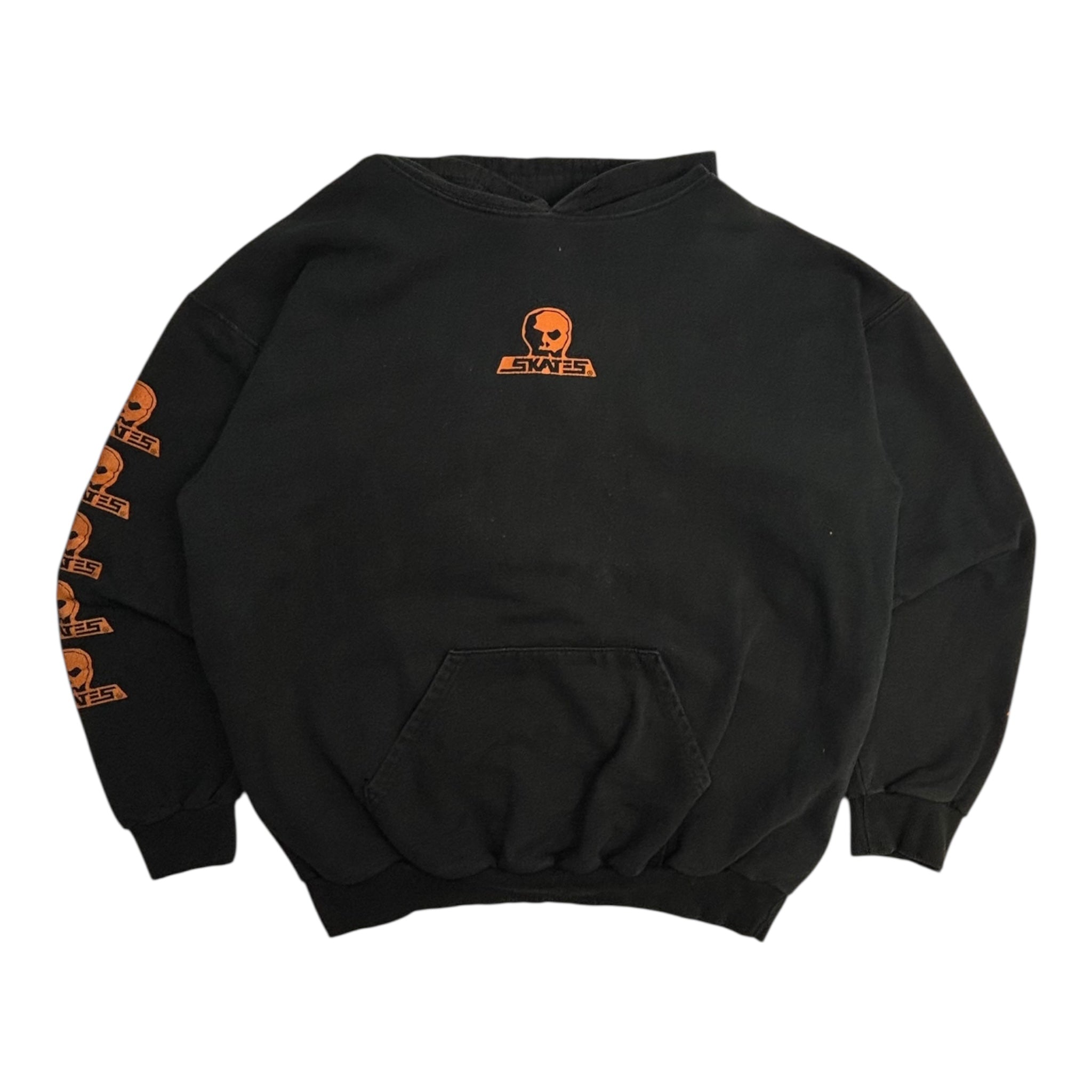 Vintage Y2K Skull Skates Hoodie