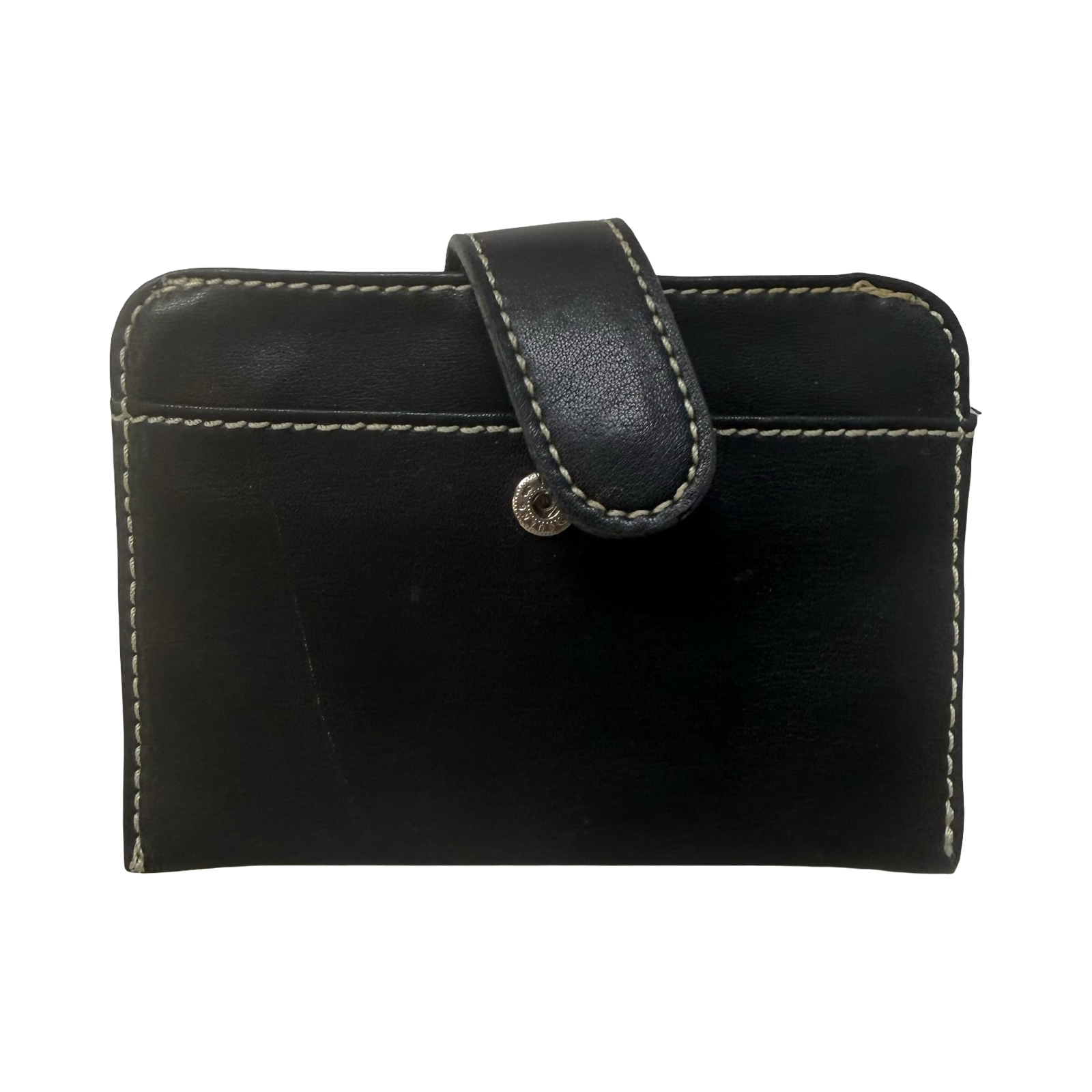 (W) Vintage Nine West Shoulder Bag And Coin Pouch Black