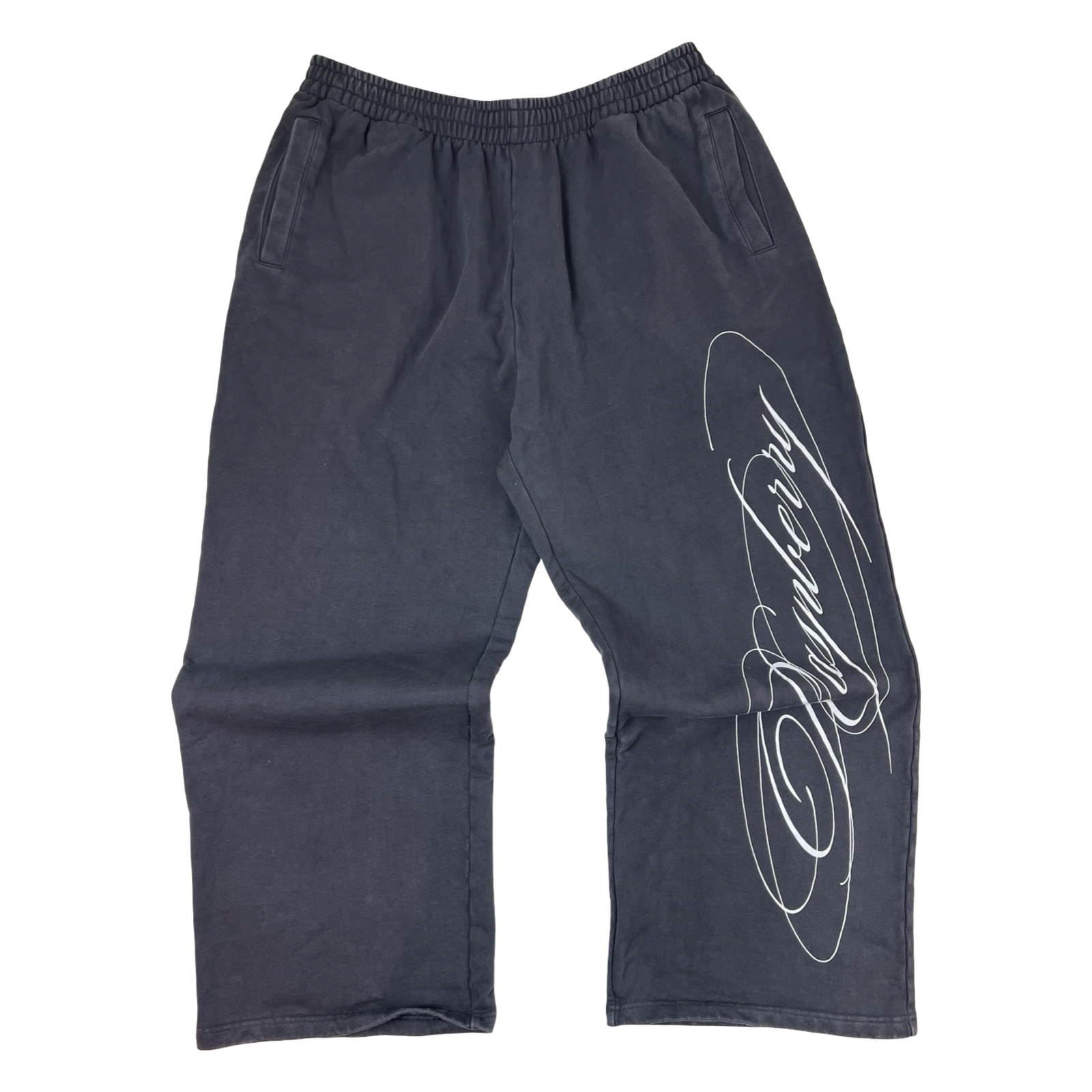GV Gallery Raspberry Hills Calligraphy Sweatpants Grey