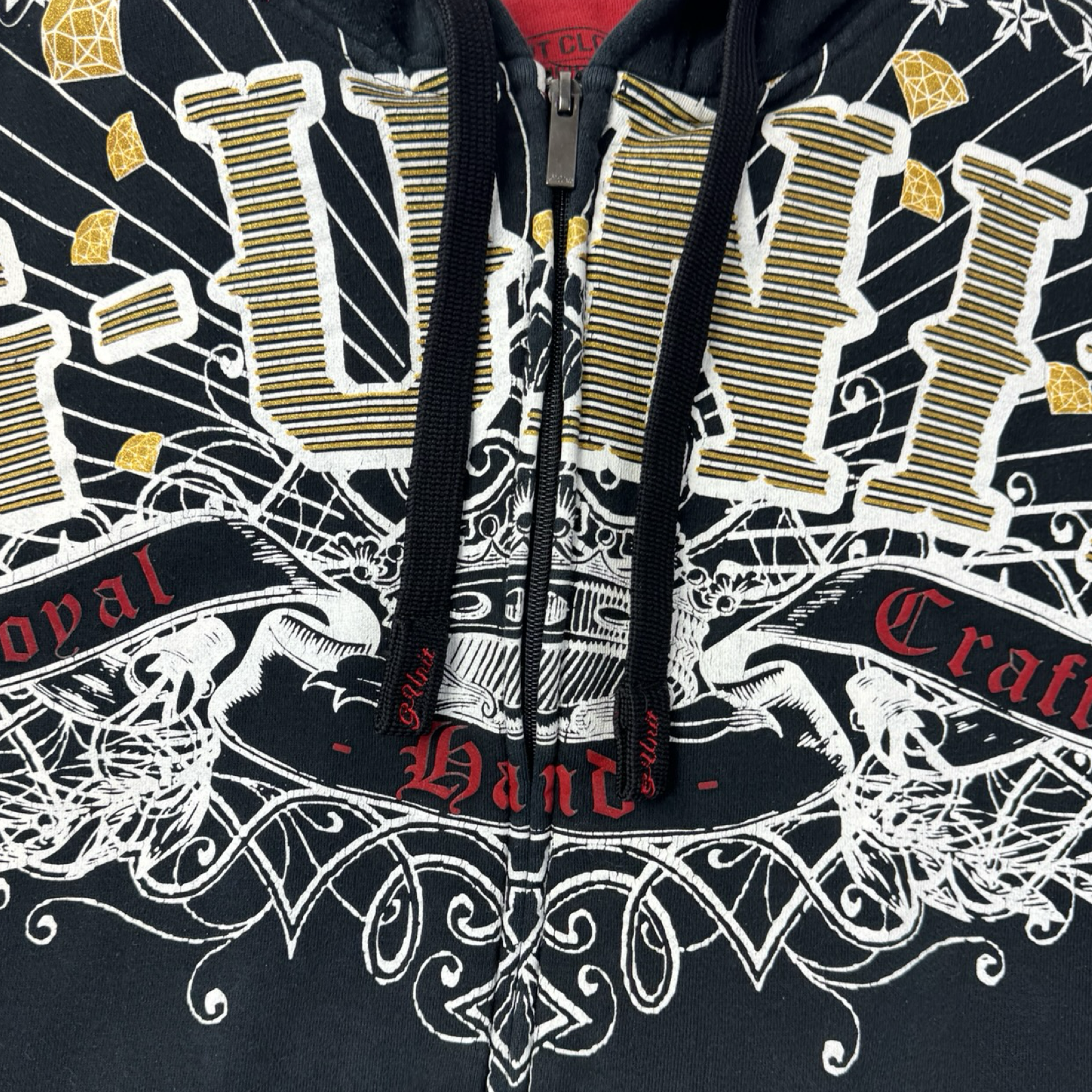 Vintage Y2K G-Unit “Royal Hand Crafted” Zip Up Hoodie