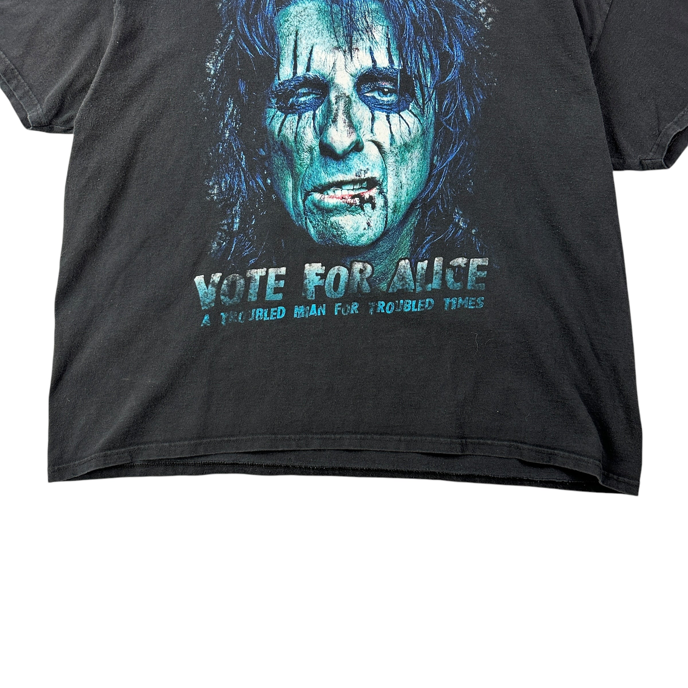 Vintage Alice Cooper “Vote For Alice” Tee Black