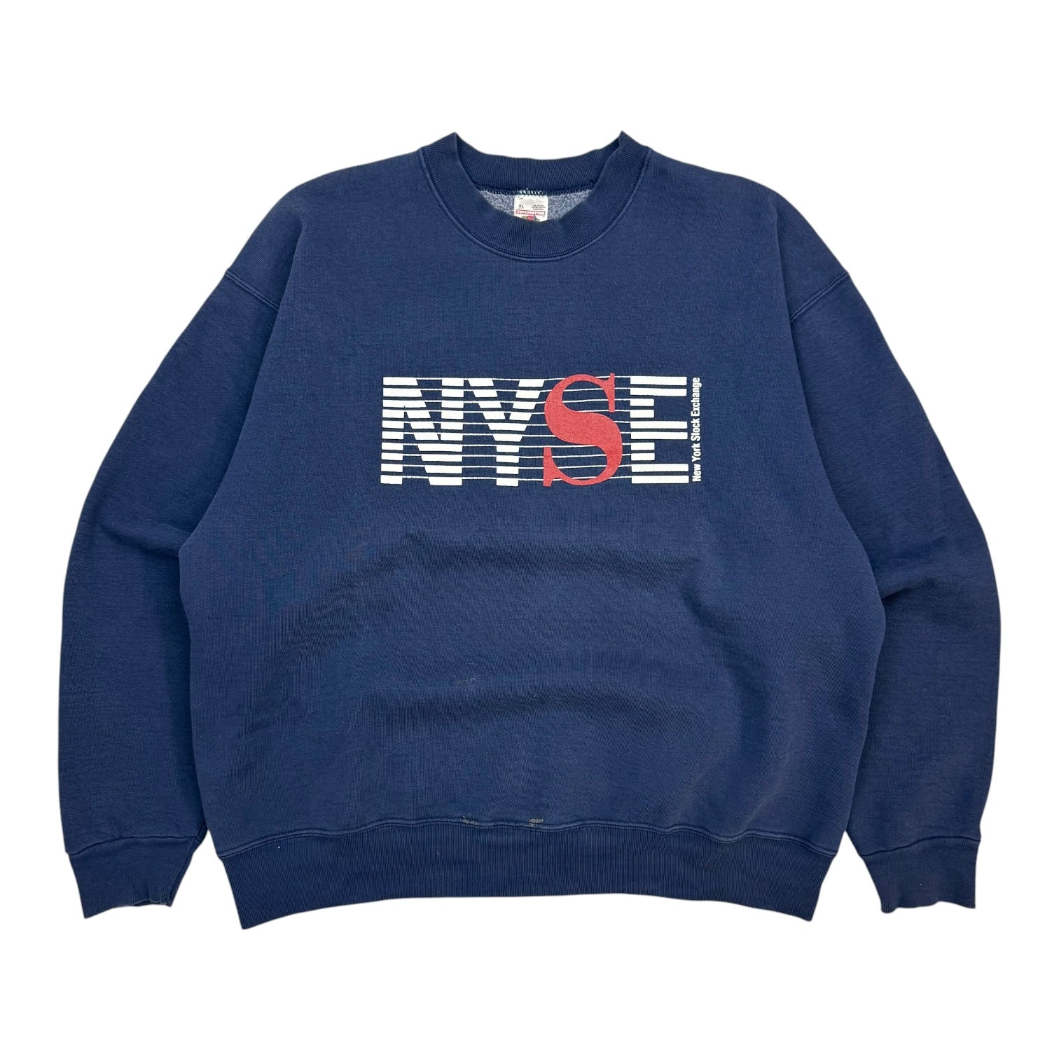 Vintage New York Stock Exchange Crewneck Navy Blue