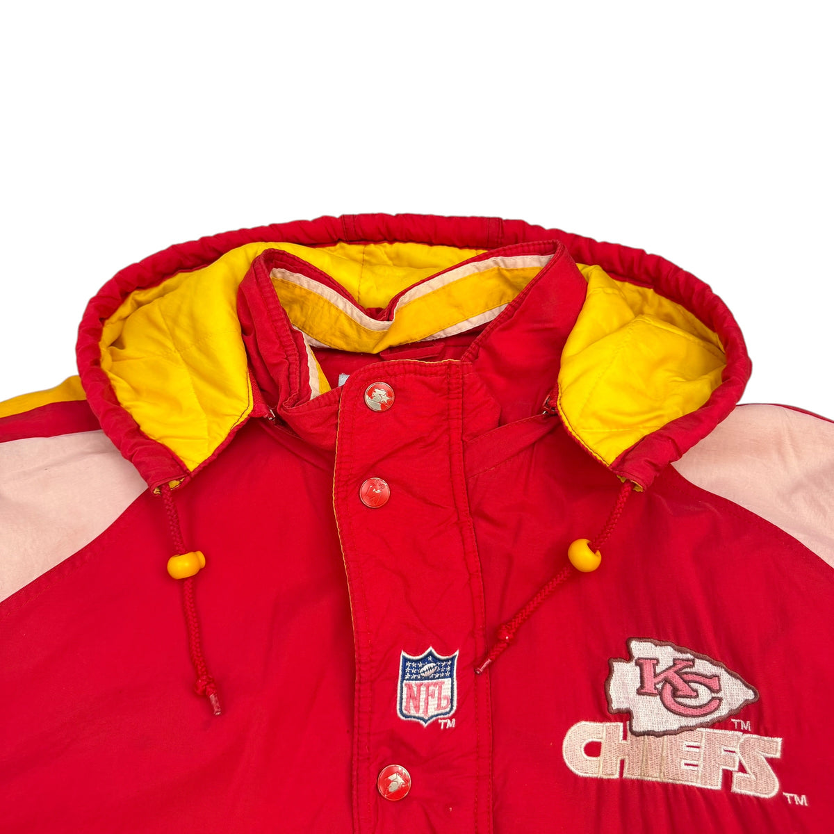 Vintage Kansas City Chiefs Starter Pro Line Jacket Red