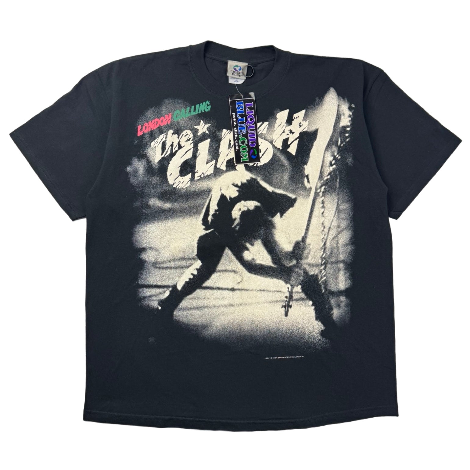 2004 The Clash ‘London Calling’ Liquid Blue Band T-Shirt