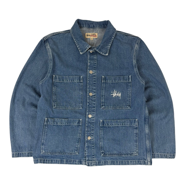 Stussy Denim Chore Jacket Light Wash