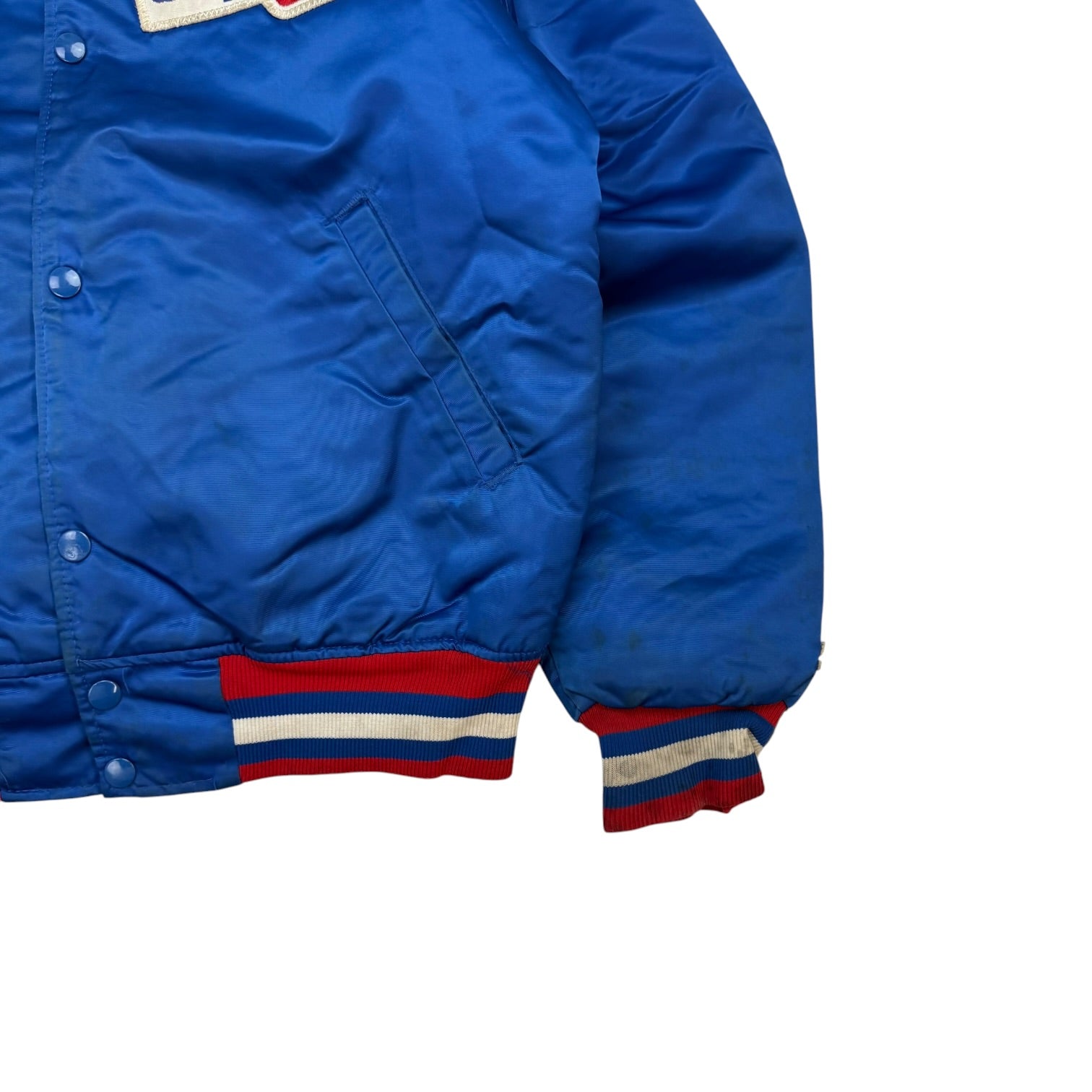 Vintage Starter Washington Capitals Satin Jacket Blue/Red