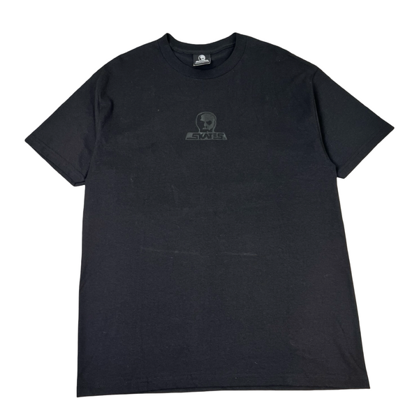 Skull Skates Skull Logo Blackout Tonal T-Shirt Black