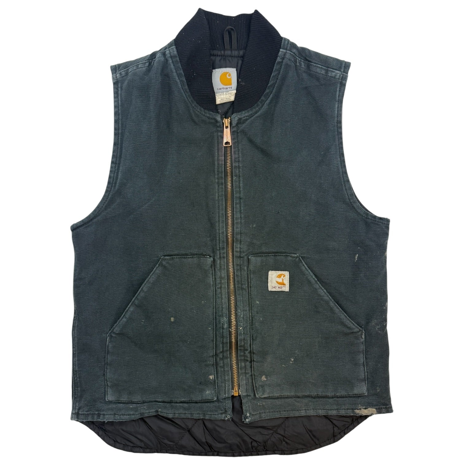 Vintage Carhartt Insulated Vest Black