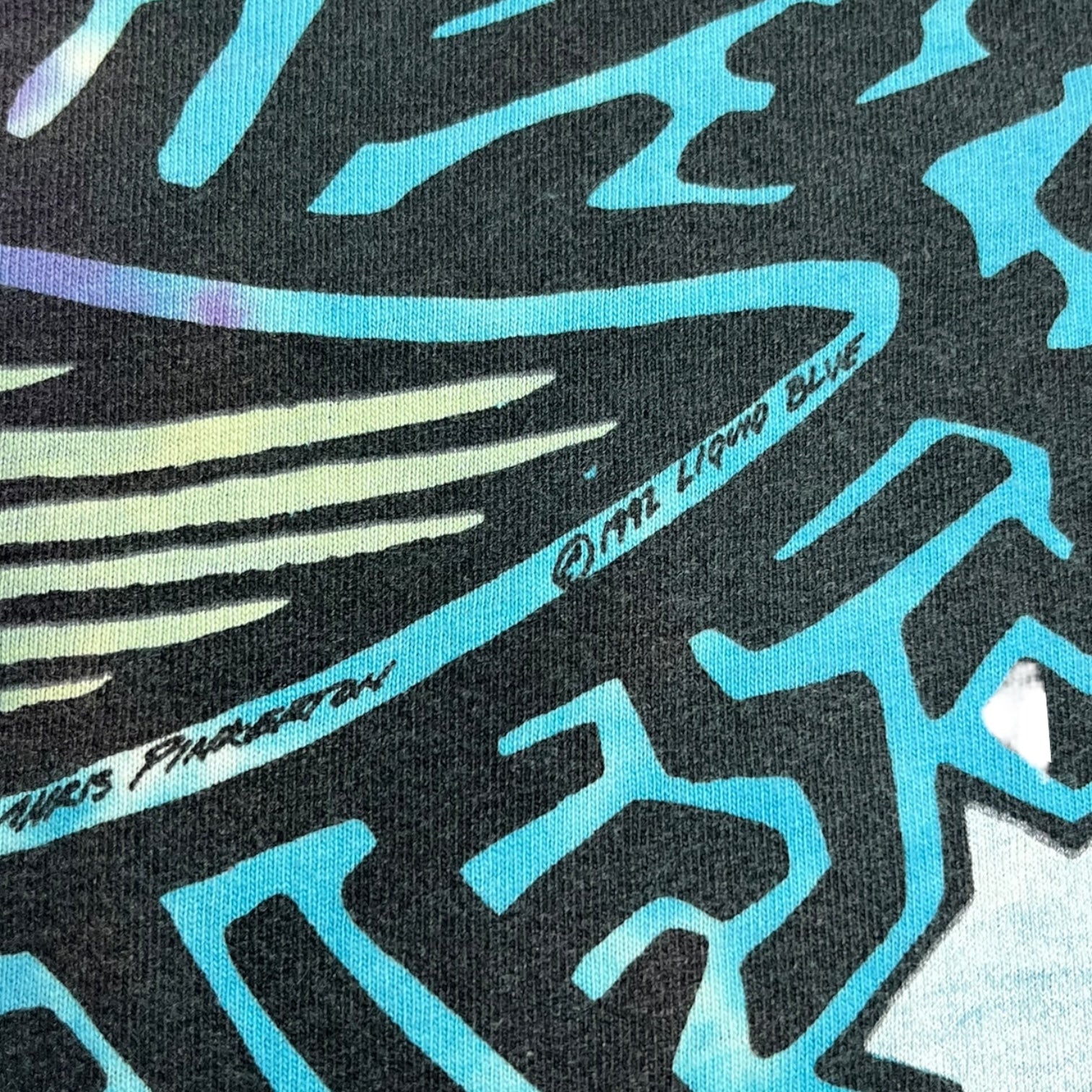 Vintage Sun & Moon Tie Dye All Over Print T-Shirt