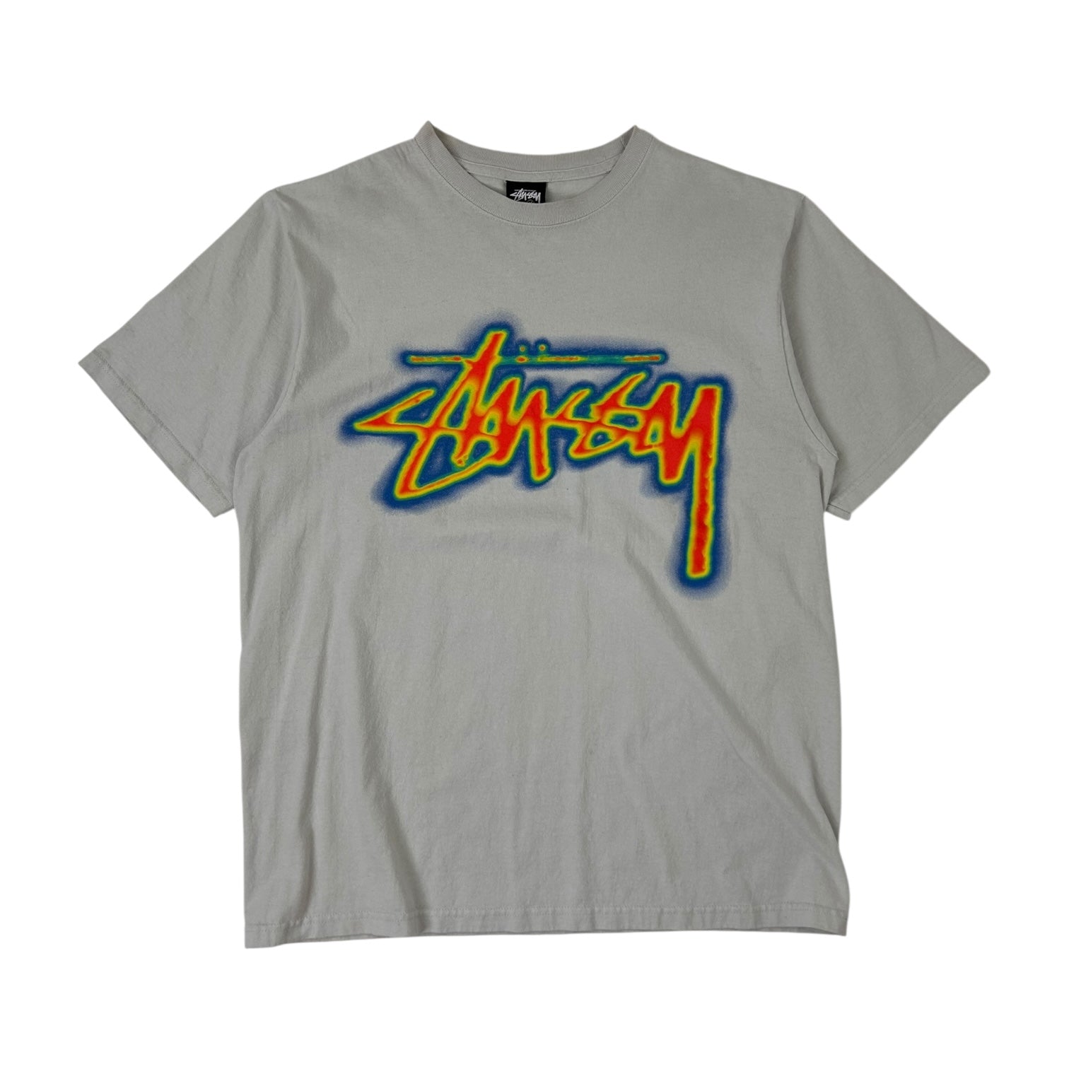 Stussy Thermal Stock T-Shirt Grey